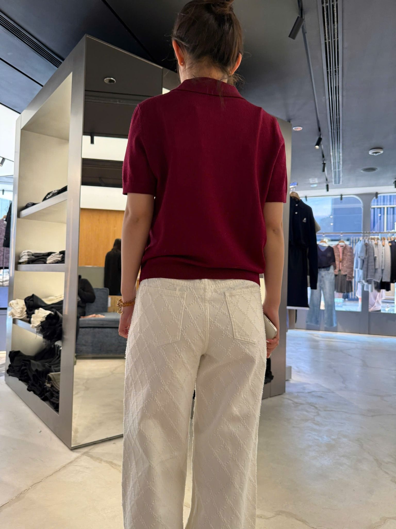 Áo Polo đỏ