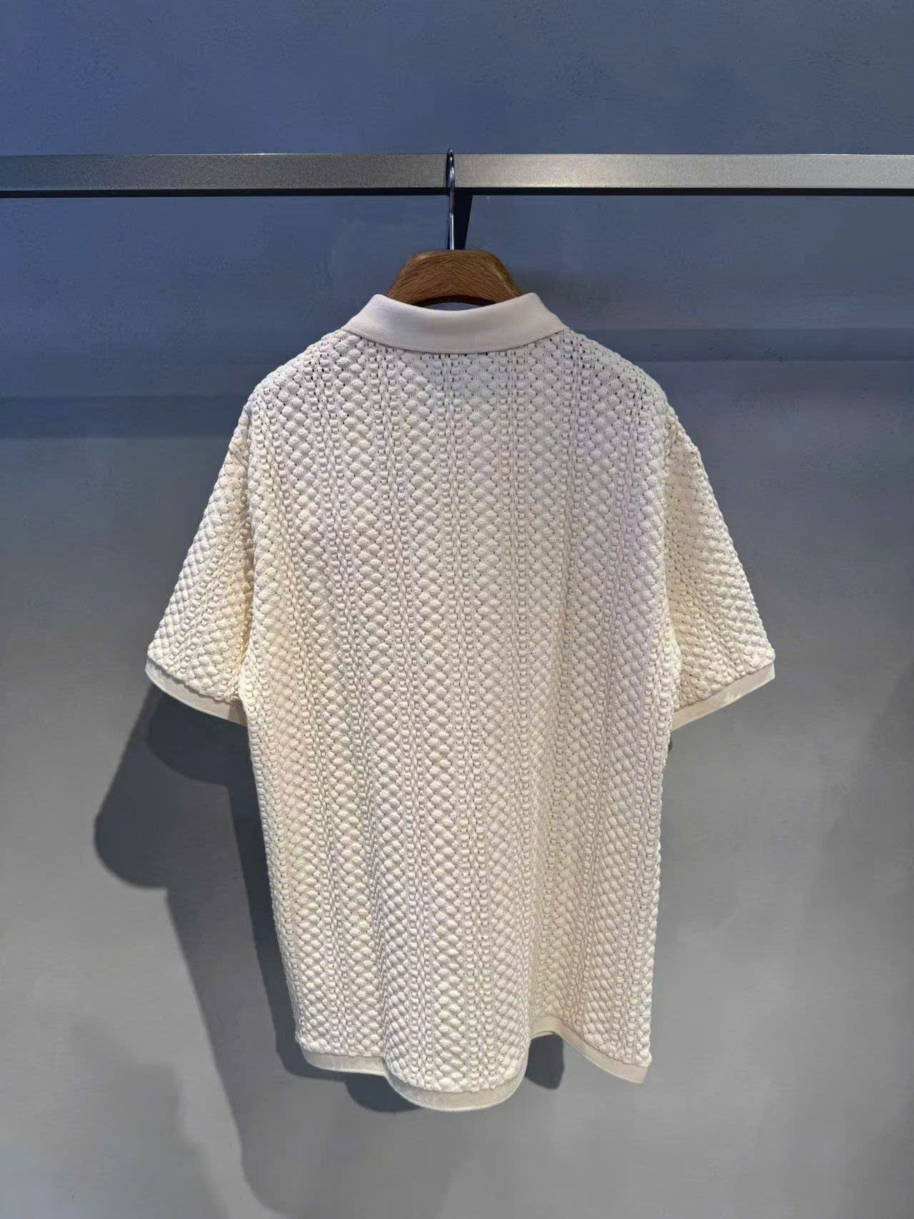 Áo Polo trắng Xốp