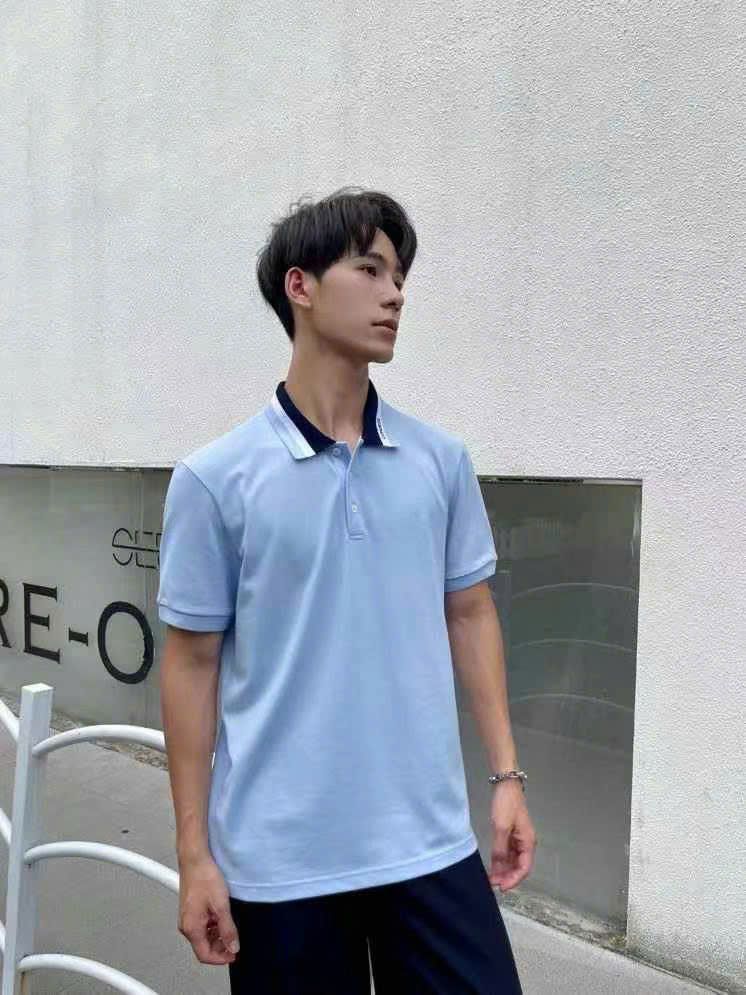 Áo polo xanh - nam