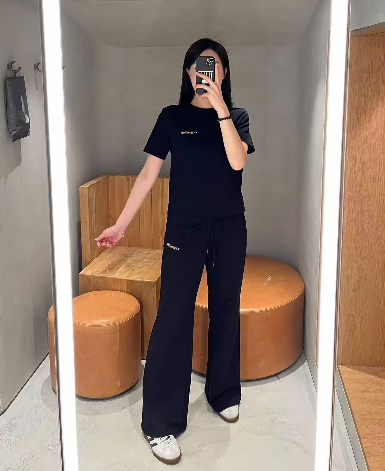Quần nỉ dài Logo sắc màu