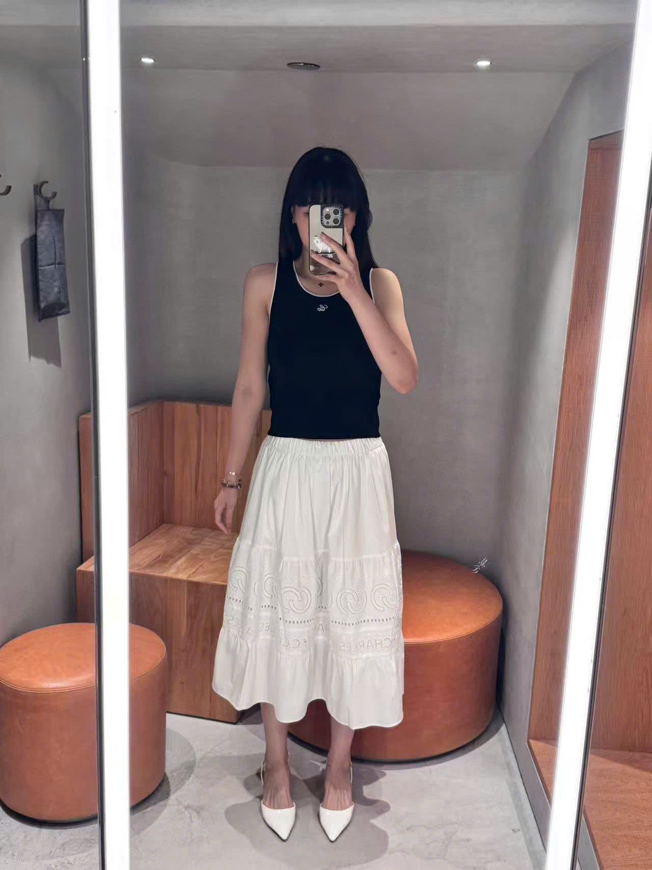 Áo 3 lỗ đen viền trắng