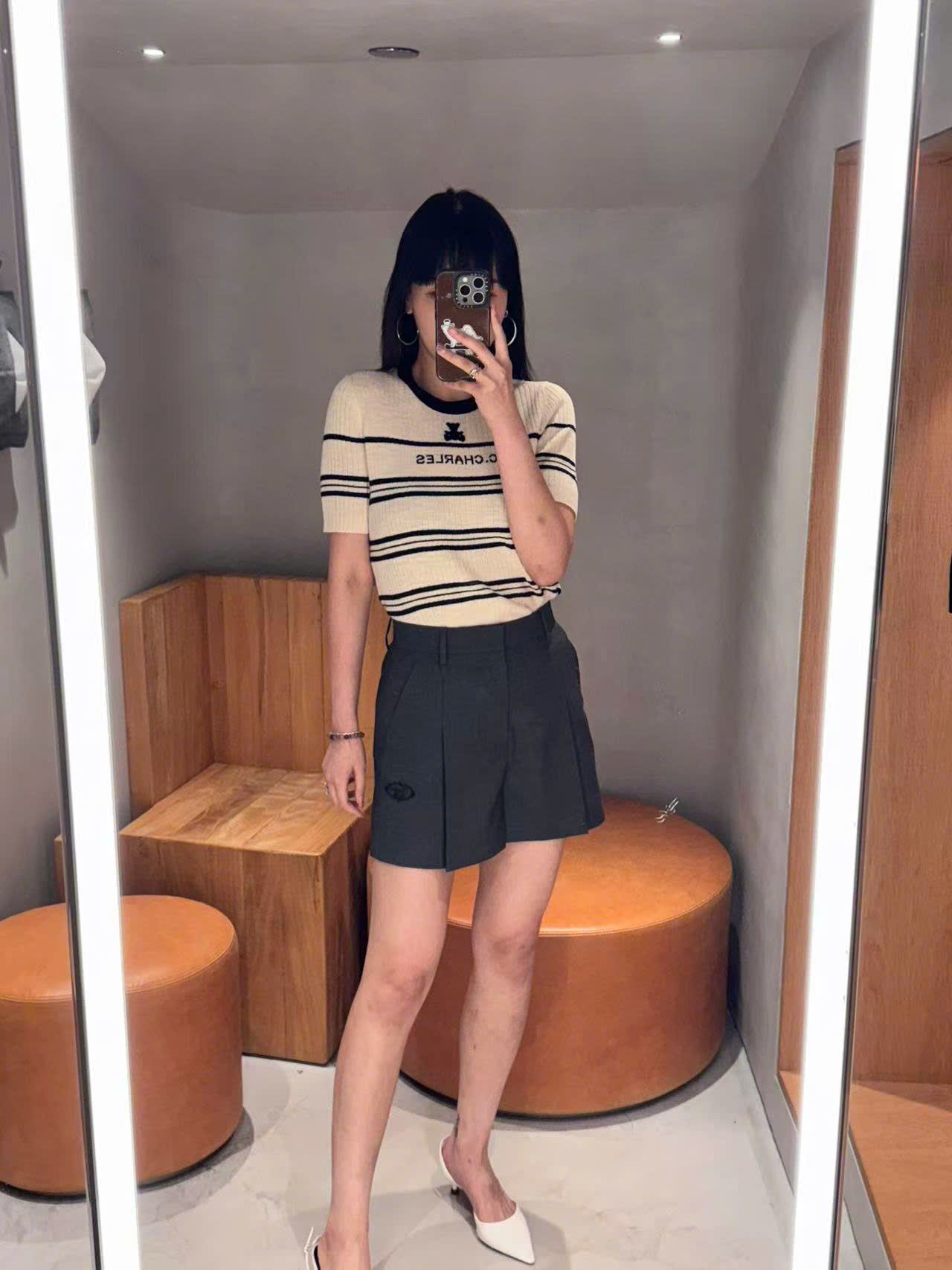Sooc vải màu ghi new ss25