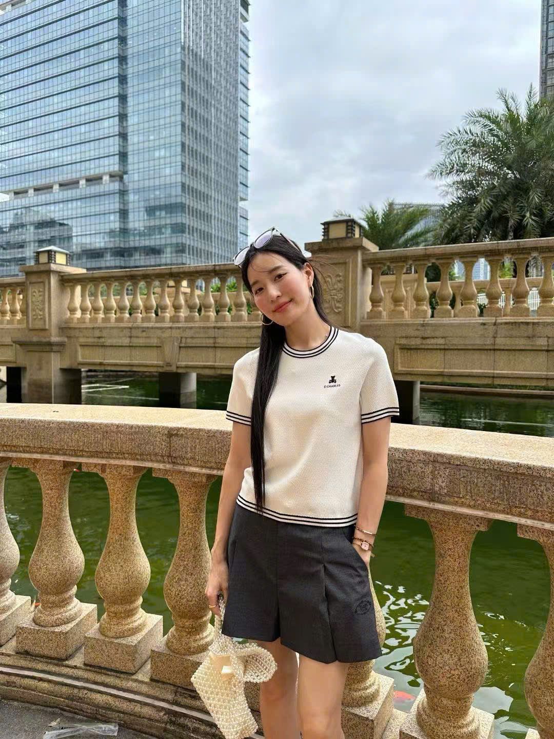 Sooc vải màu ghi new ss25