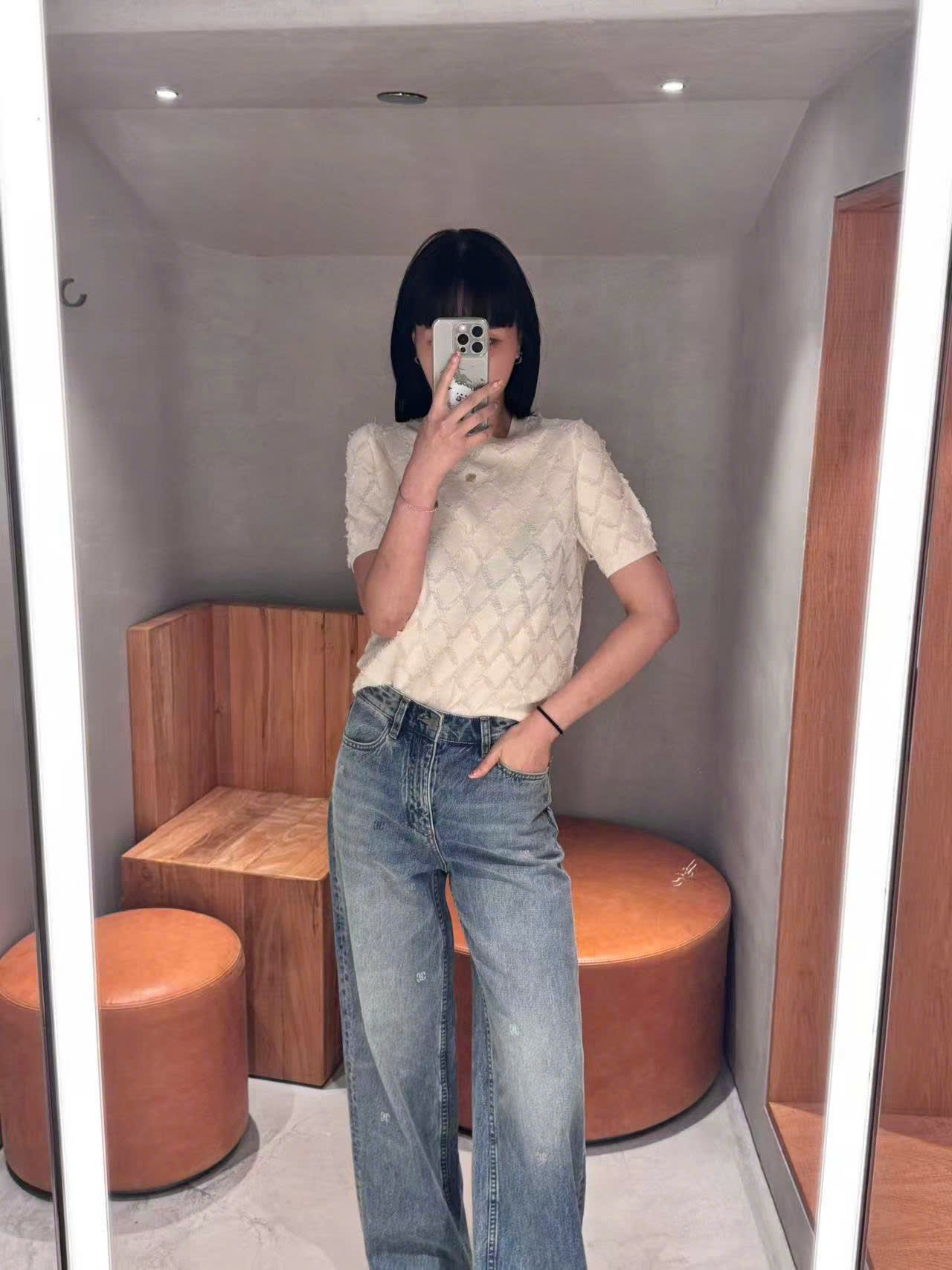 Quần jean - logo New ss