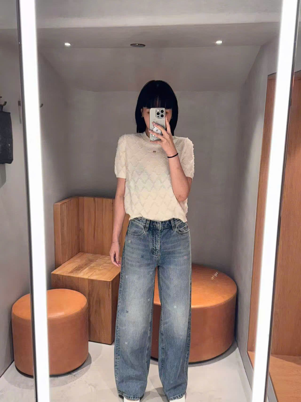 Quần jean - logo New ss