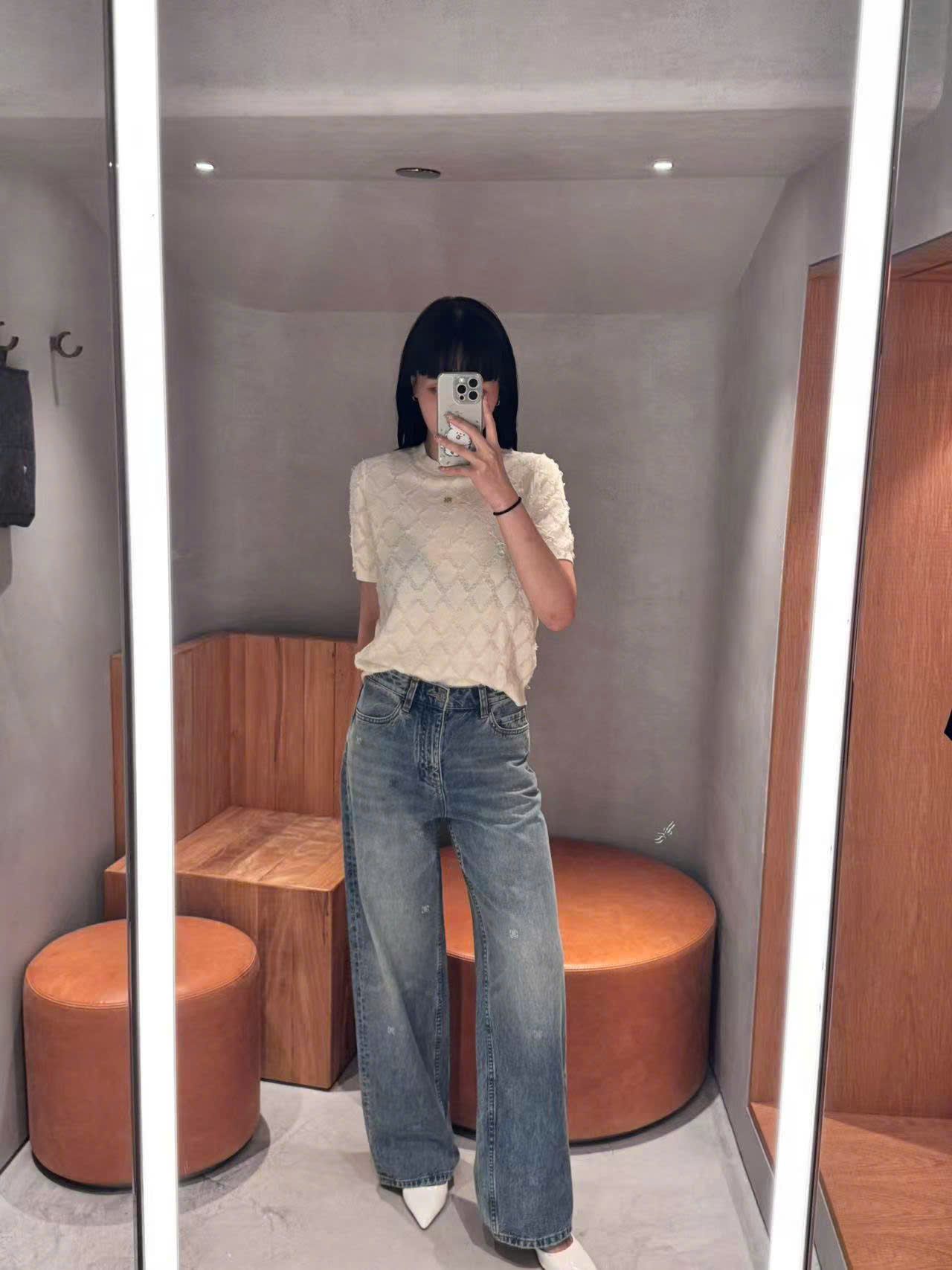 Quần jean - logo New ss