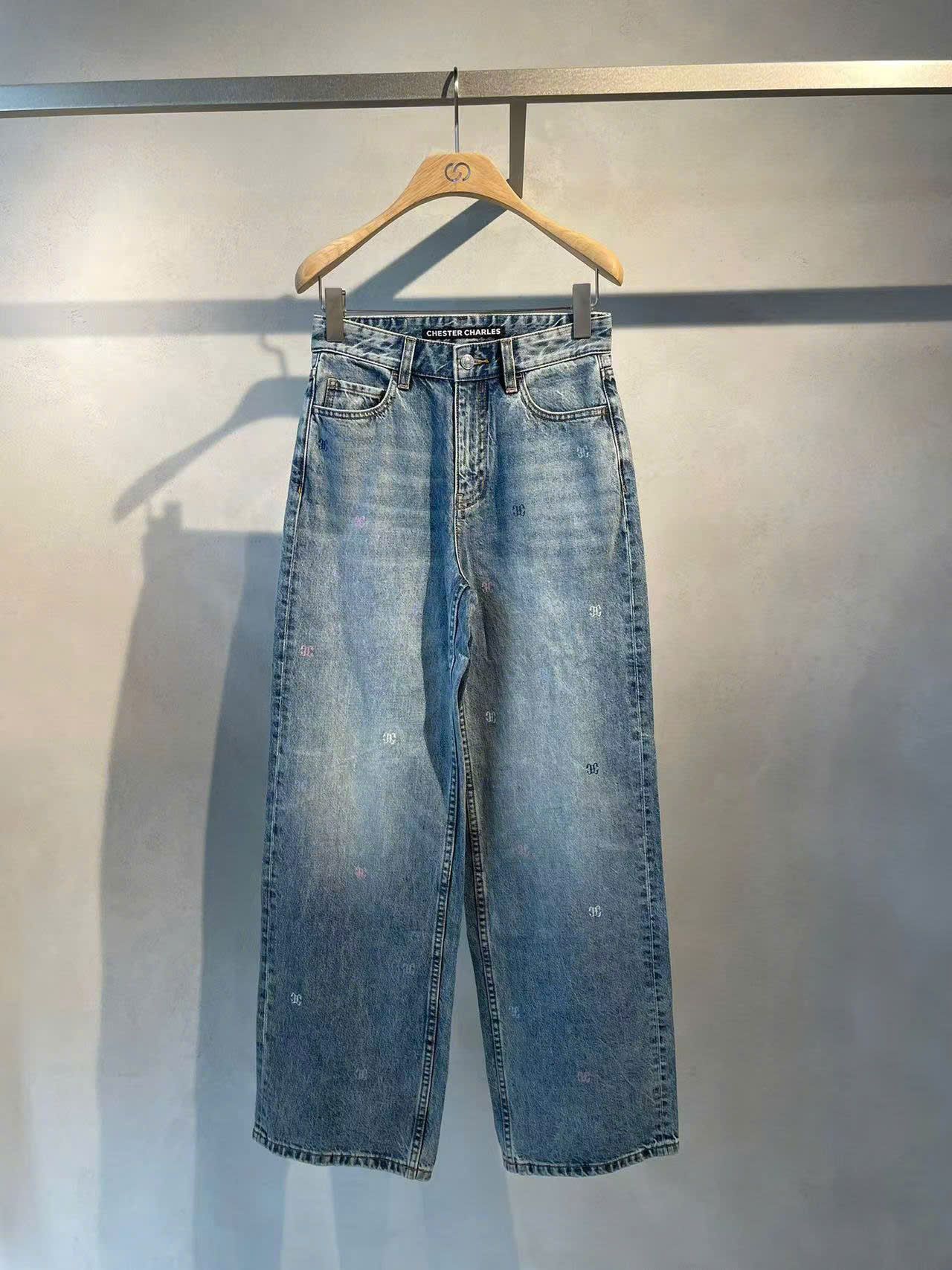 Quần jean - logo New ss