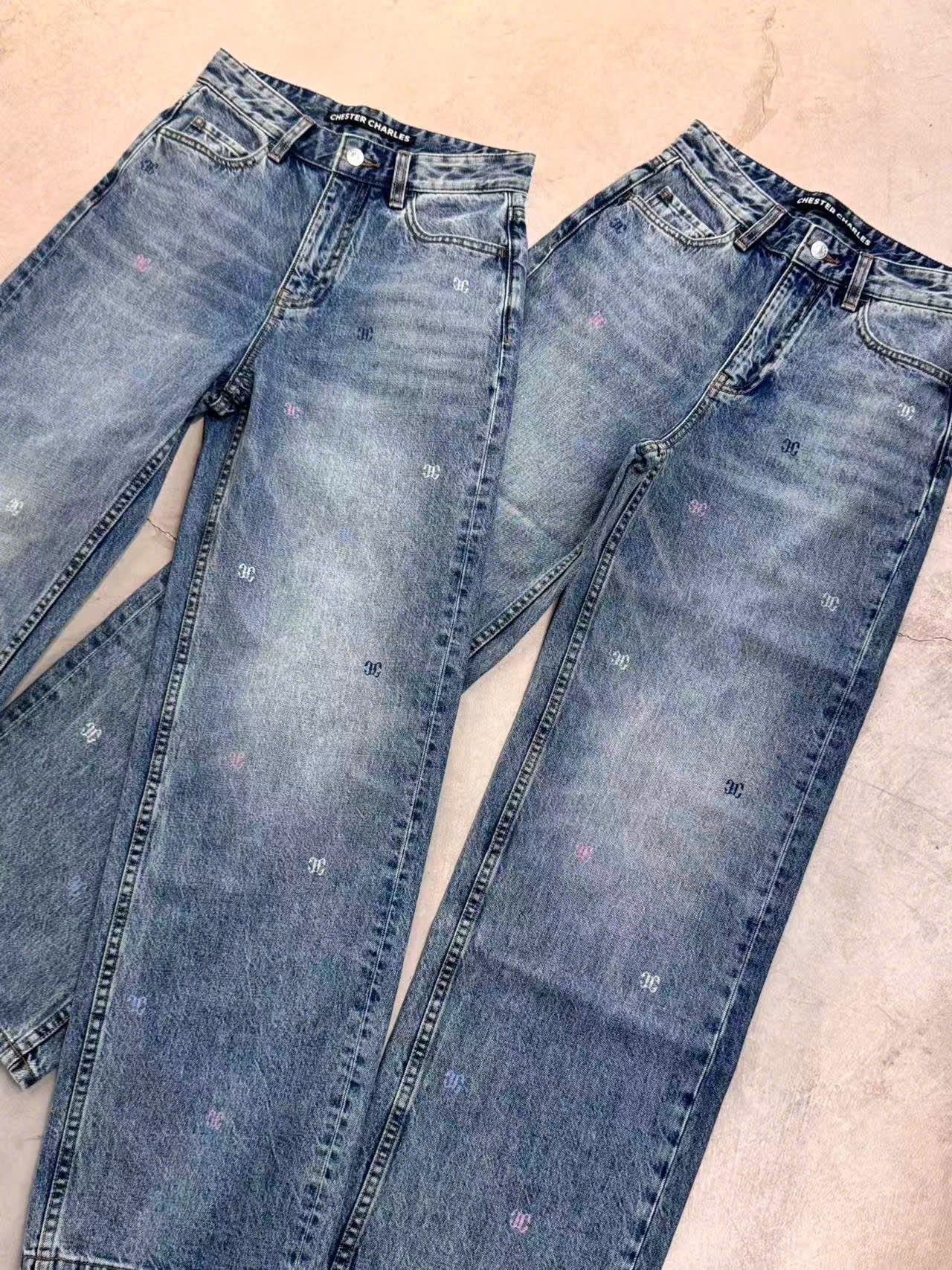 Quần jean - logo New ss