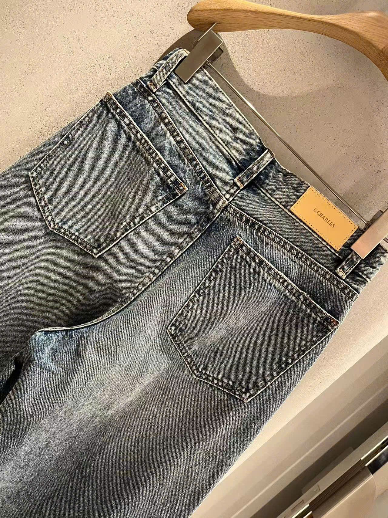 Quần jean - logo New ss