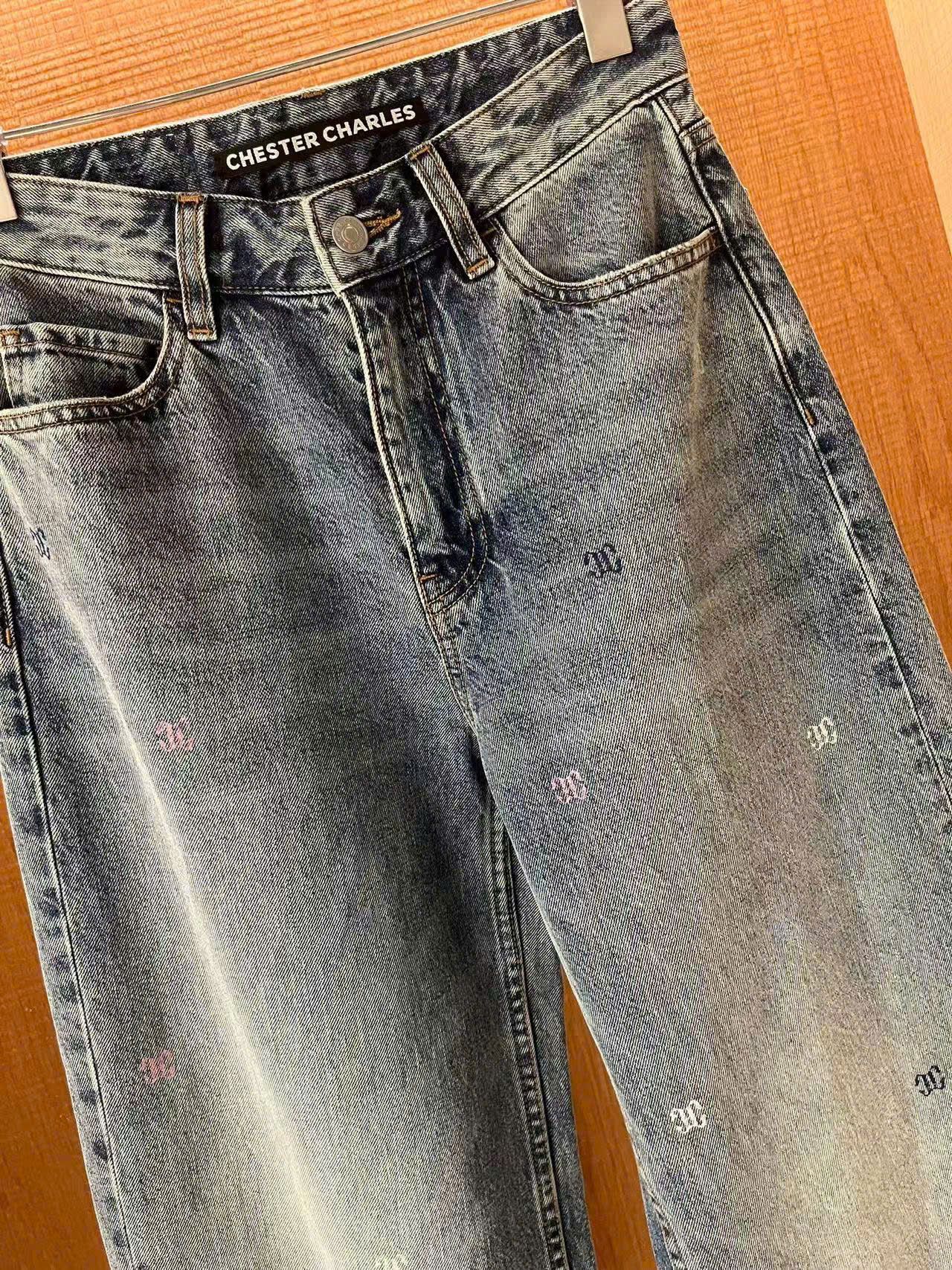 Quần jean - logo New ss