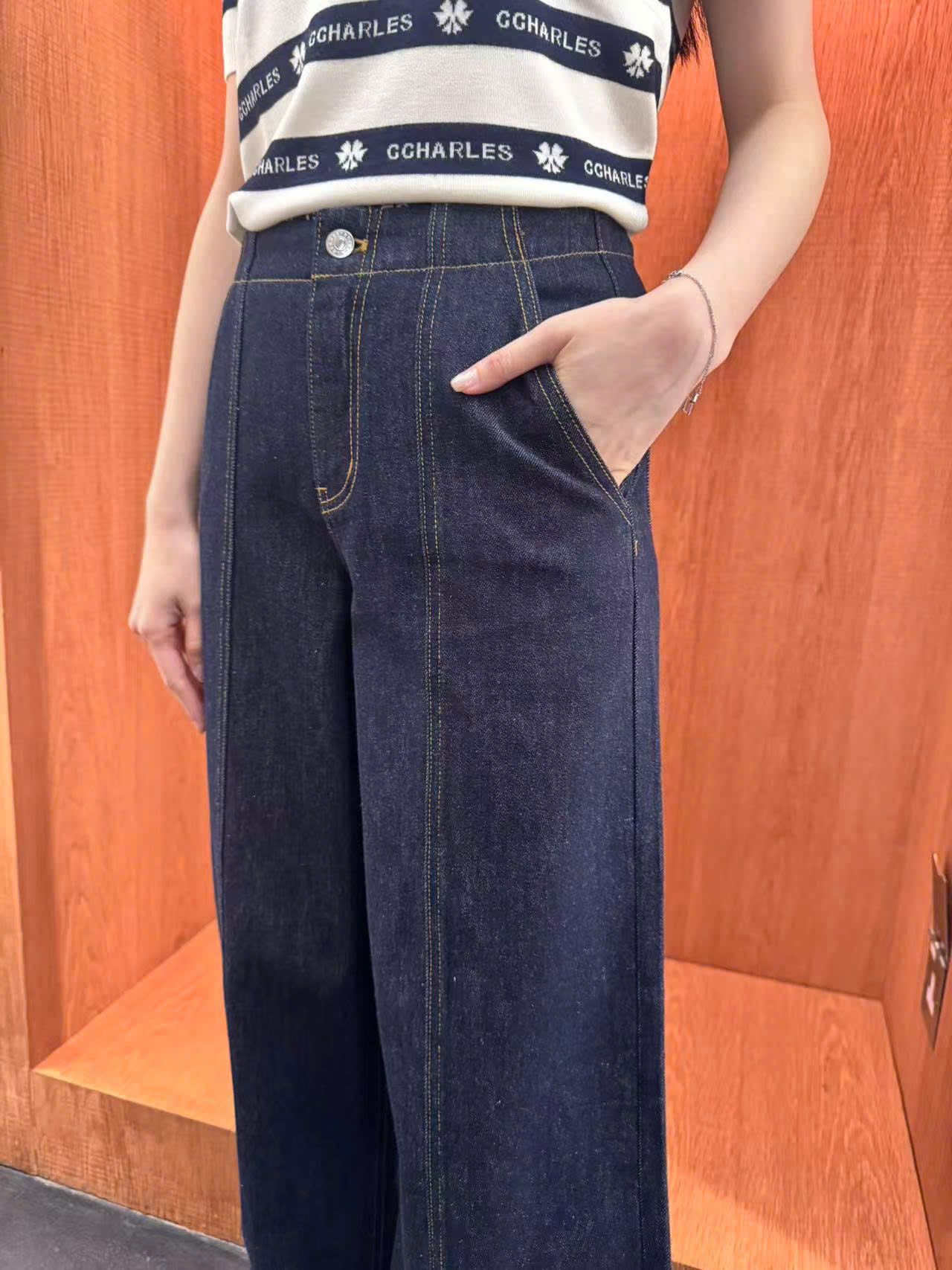 Quần Jean Navy cạp thun