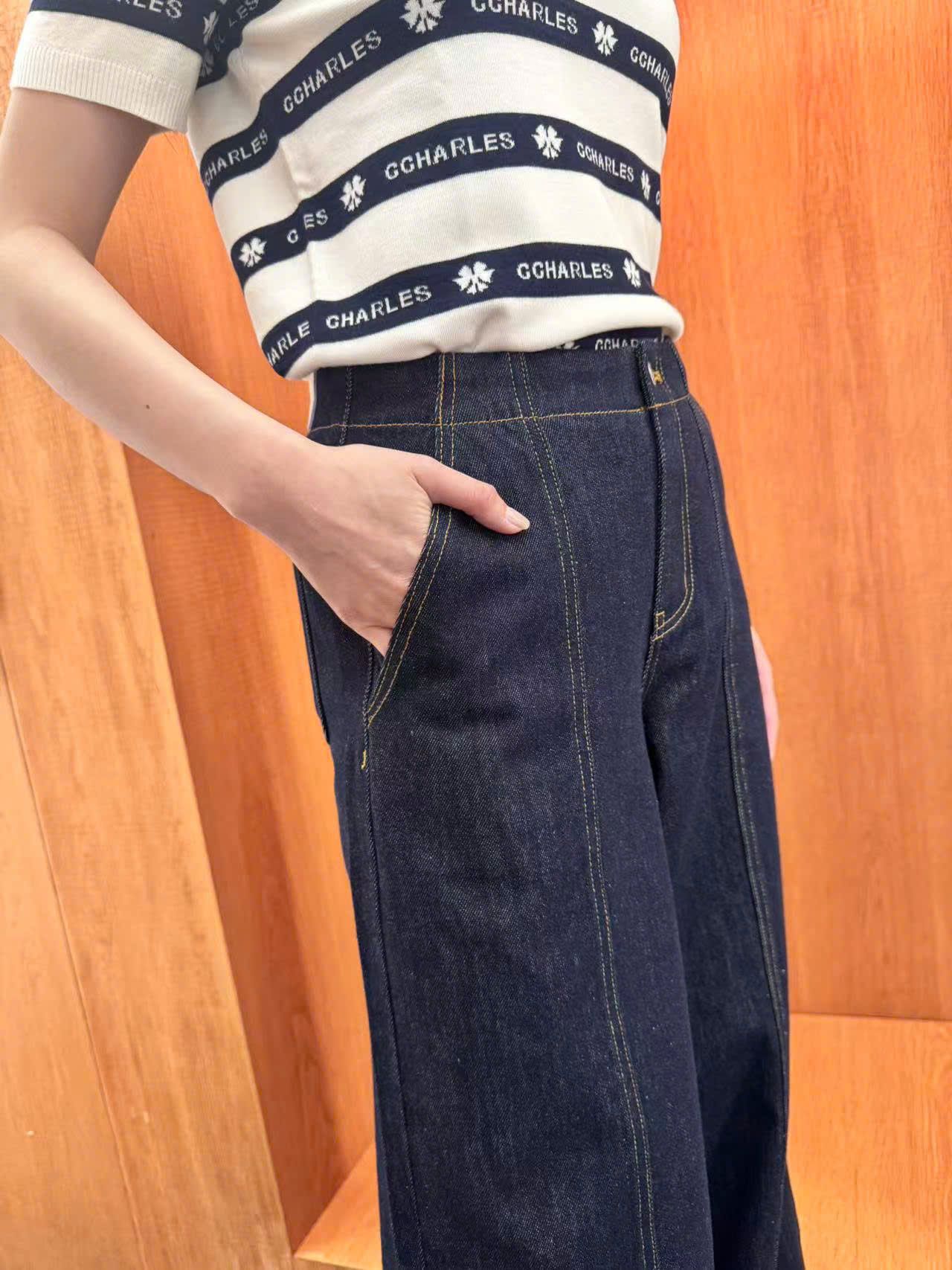 Quần Jean Navy cạp thun