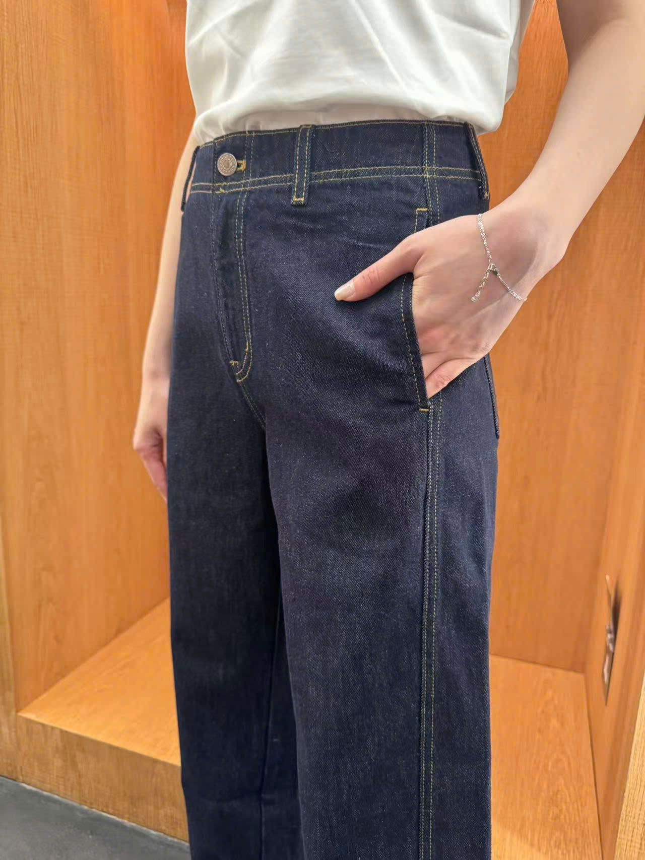 Quần Jean Navy cạp thun