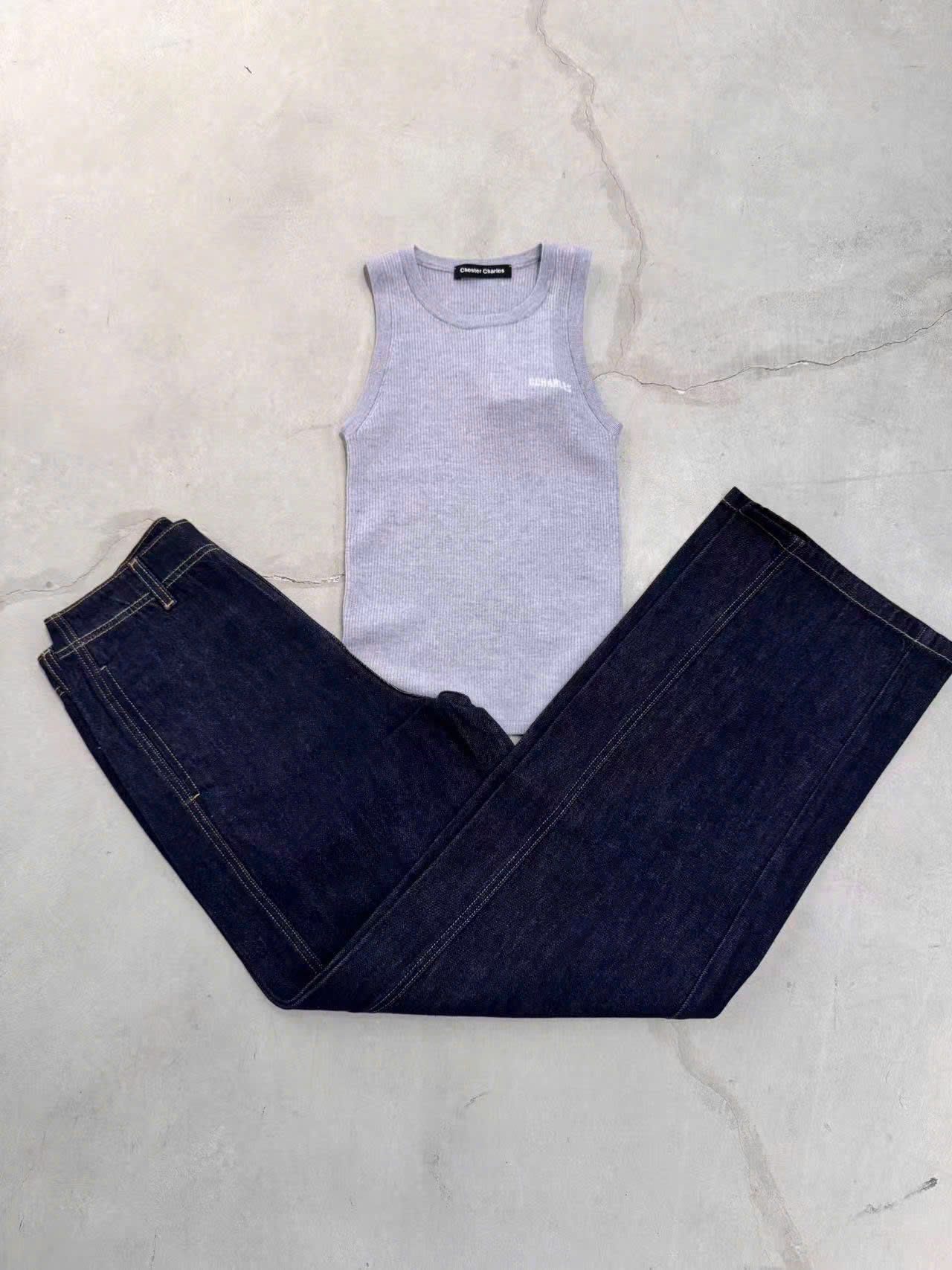 Quần Jean Navy cạp thun
