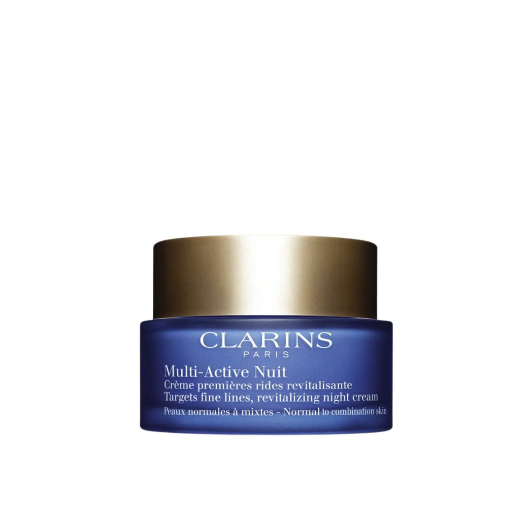 Kem Dưỡng Ban Đêm Clarins Ngăn Ngừa Lão Hóa Dành Cho Da Thường và Da Hỗn Hợp 50ml Multi-Active Night Cream Normal To Combination Skin