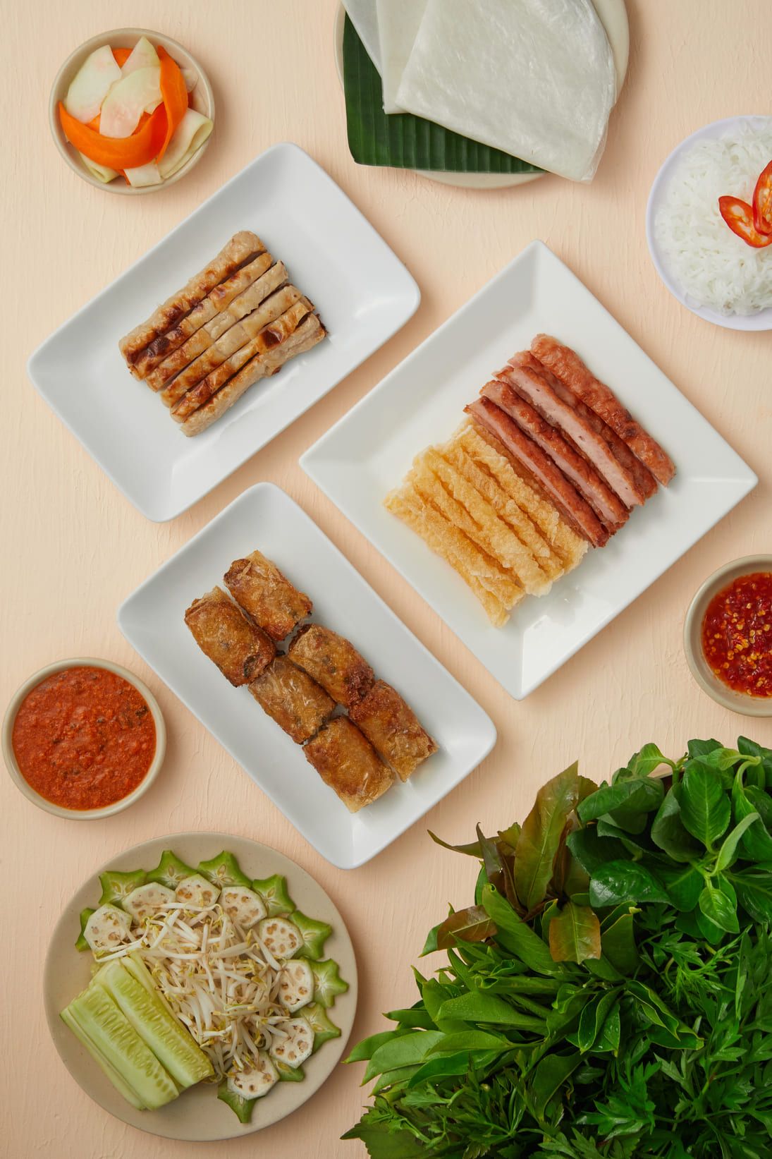 Combo Nem Nướng Hoàng Mao