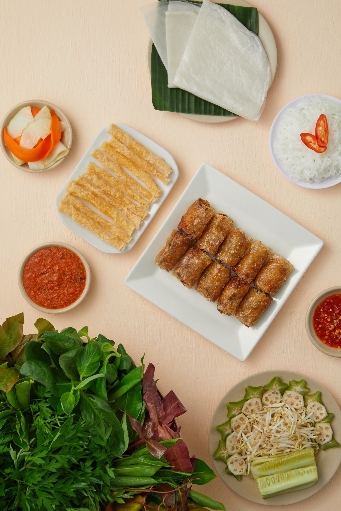 Combo Chả Giò