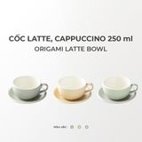  Cốc sứ Origami Latte Bowl - 250ml 