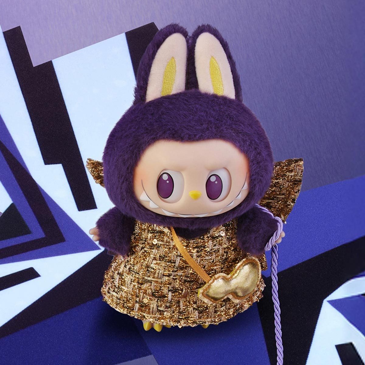 Labubu × PRONOUNCE - WINGS OF FORTUNE Vinyl Plush Hanging Card (22cm)