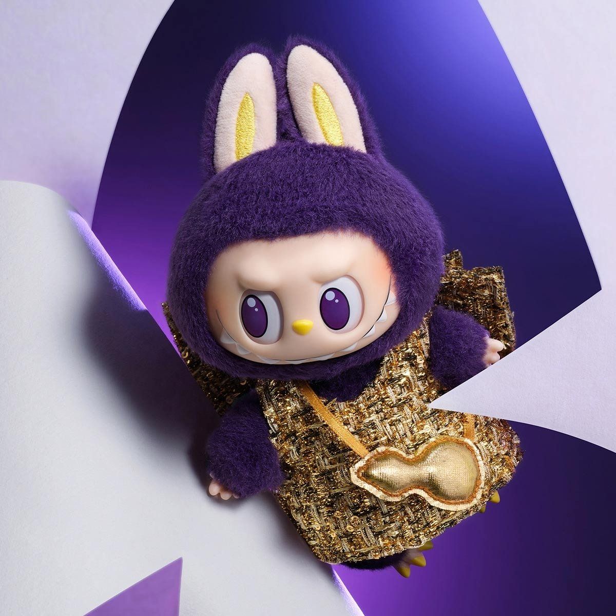 Labubu × PRONOUNCE - WINGS OF FORTUNE Vinyl Plush Hanging Card (22cm)