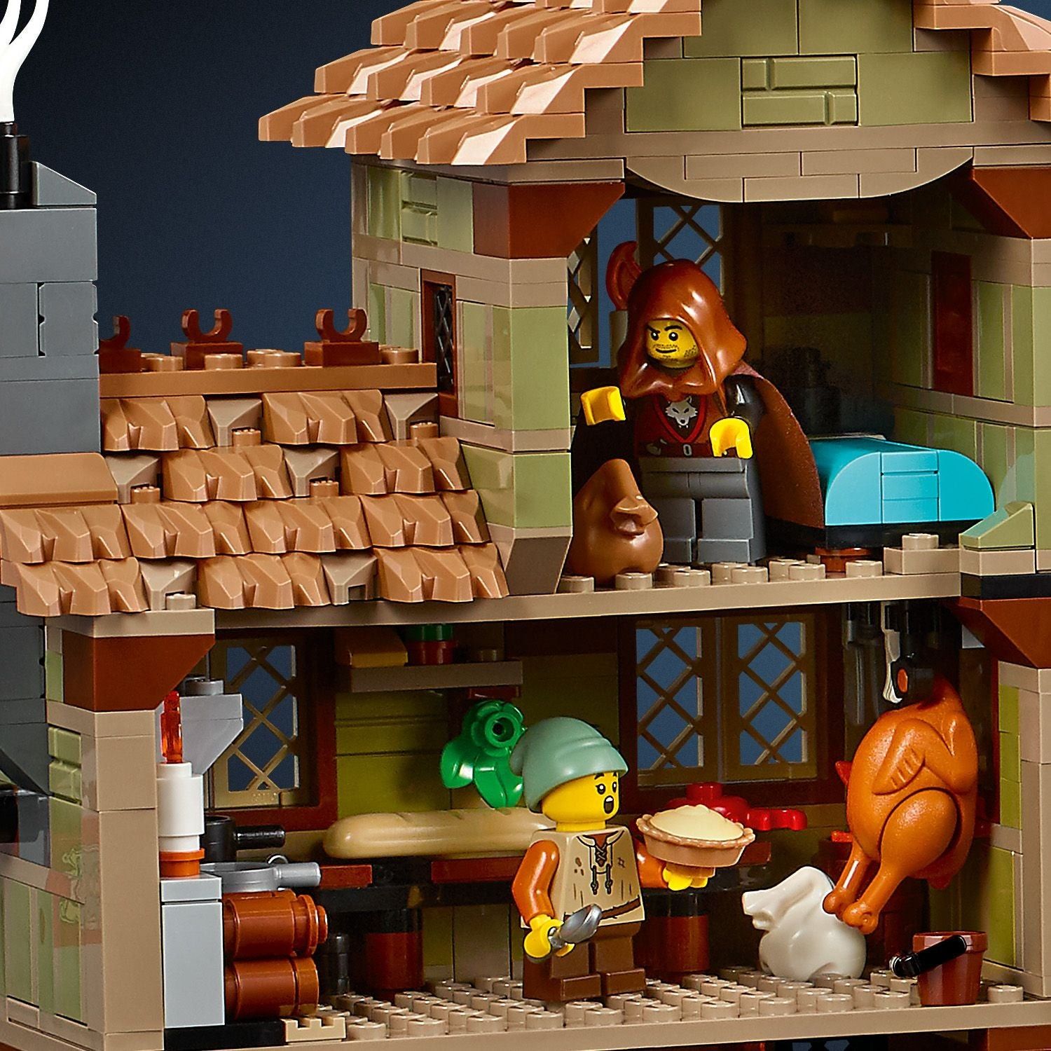 Lego Icons Medieval Town Square Quảng Trường Thị Trấn 10332