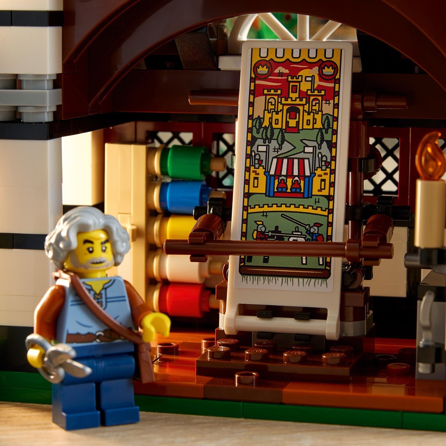 Lego Icons Medieval Town Square Quảng Trường Thị Trấn 10332