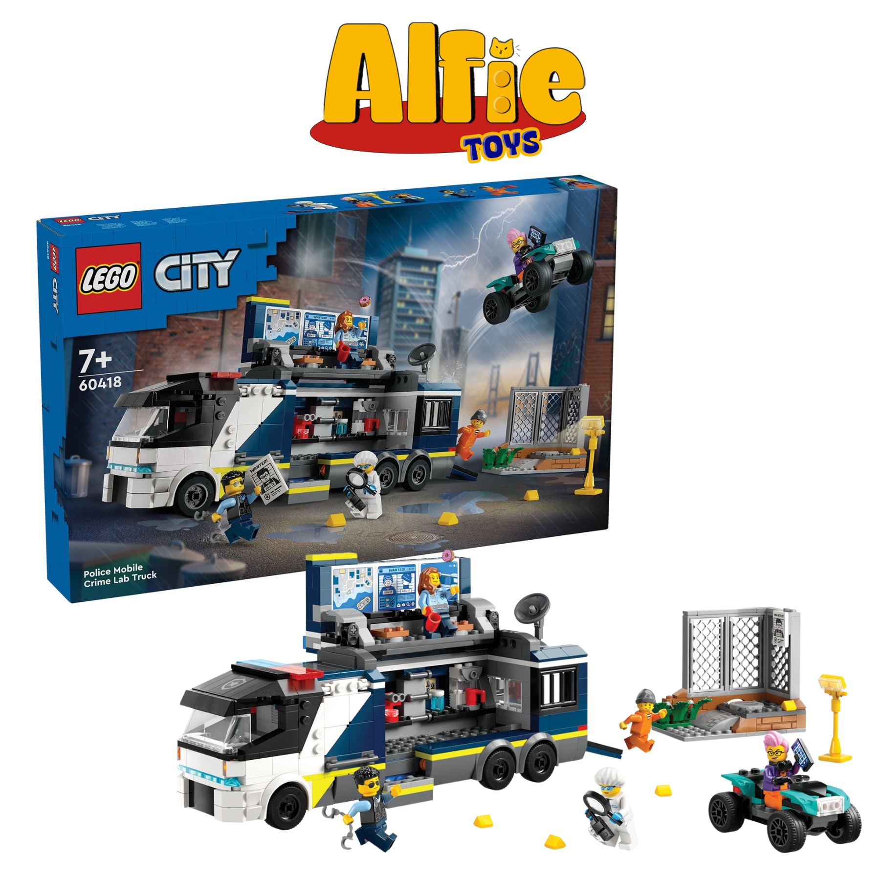 Lego City Xe cảnh sát 60418