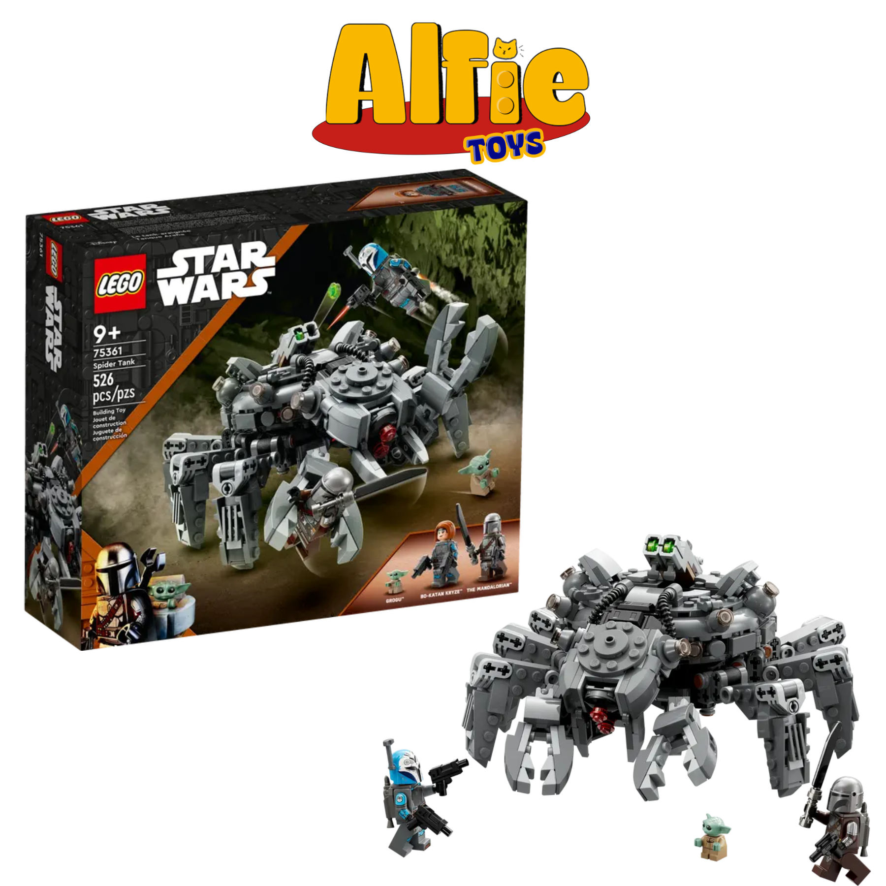 Lego Star Wars Spider Tank Tank Nhện 75361
