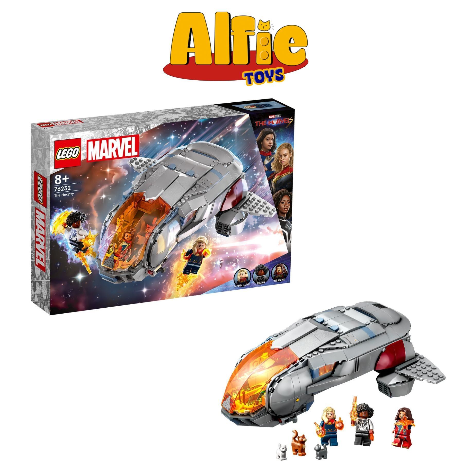 Lego Marvel The Hoopty Tàu Hoopty 76232