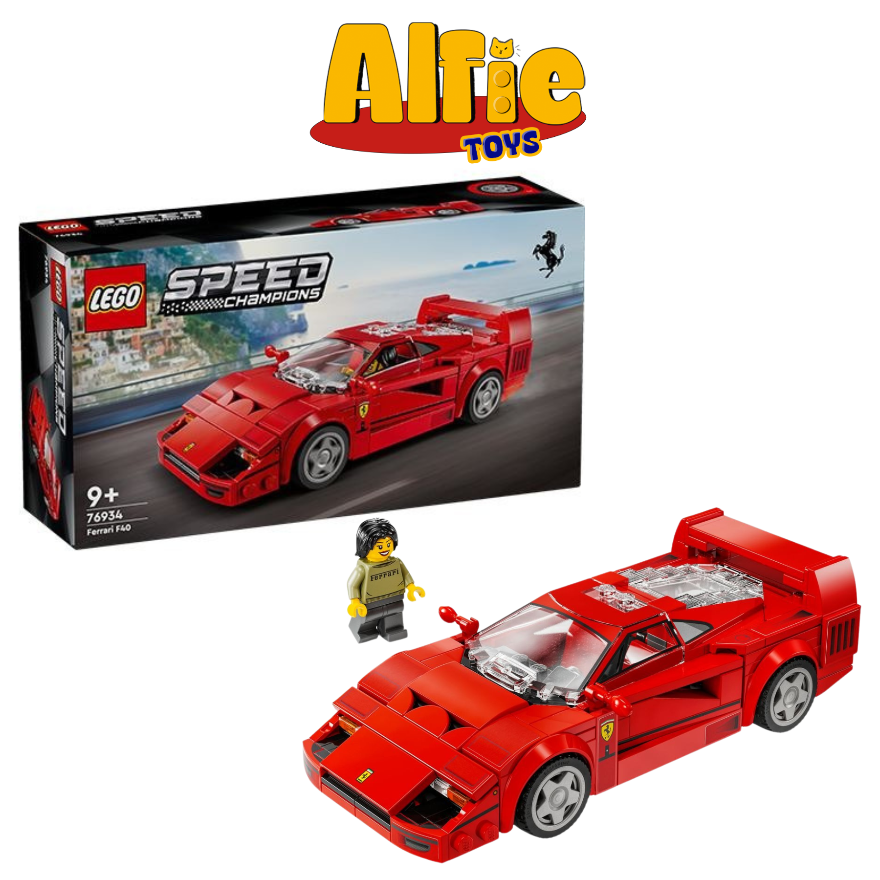 Lego Speed Siêu xe thể thao Ferrari F40 76934