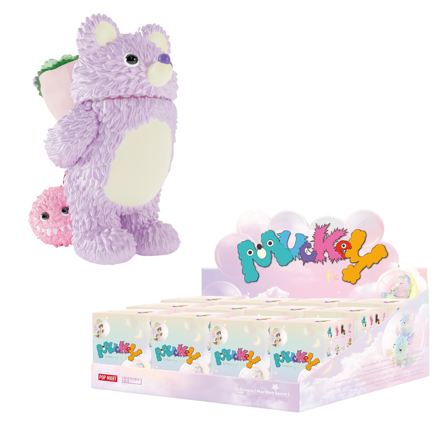 Mô Hình INSTINCTOY Cuộc Sống Mơ Mộng Của Muckey POP MART 6941448652441