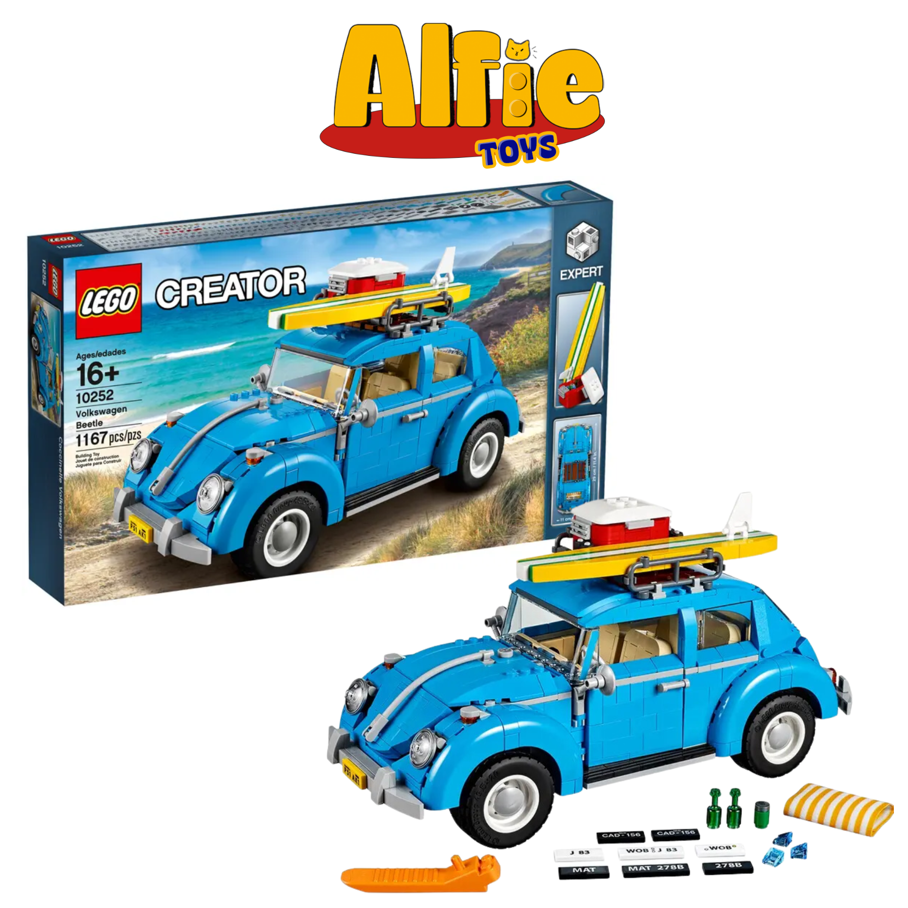Lego Creator Expert Xe Bọ Beetle 10252