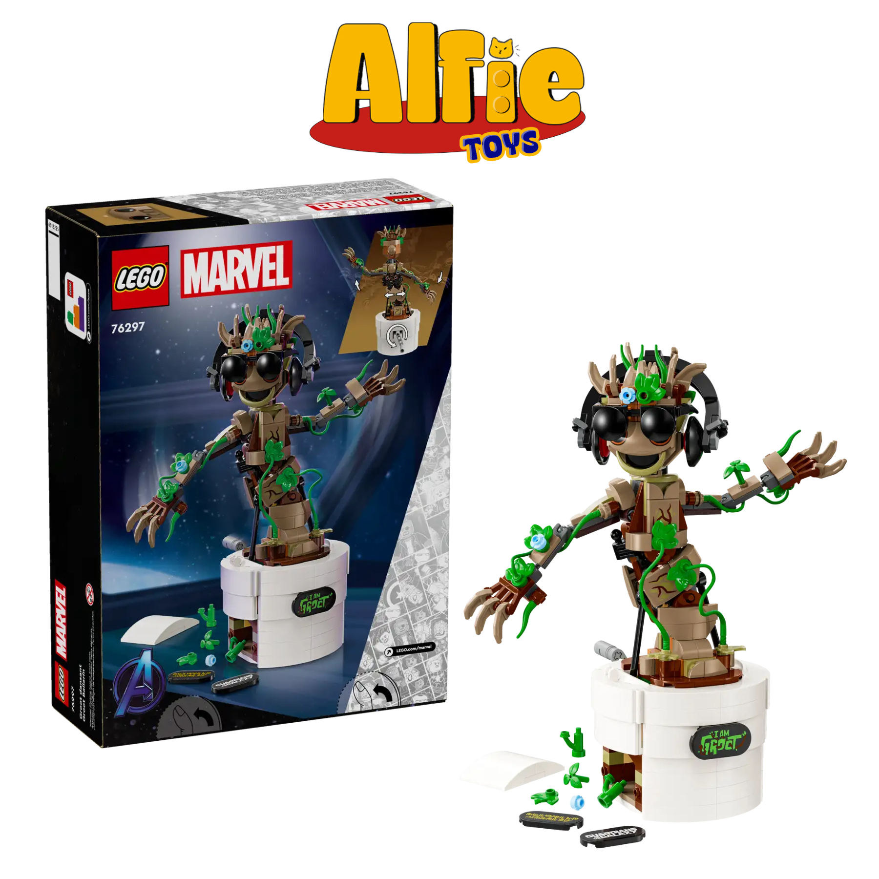 Lego Groot vui nhộn 76297