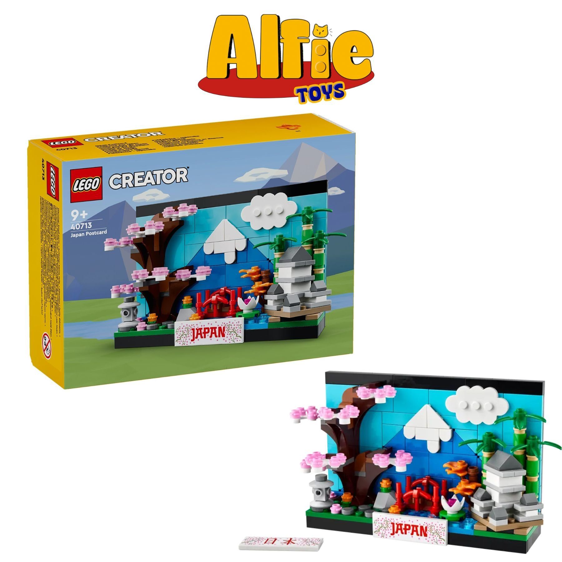 Lego Postcard Japan Postcard Nhật 40713