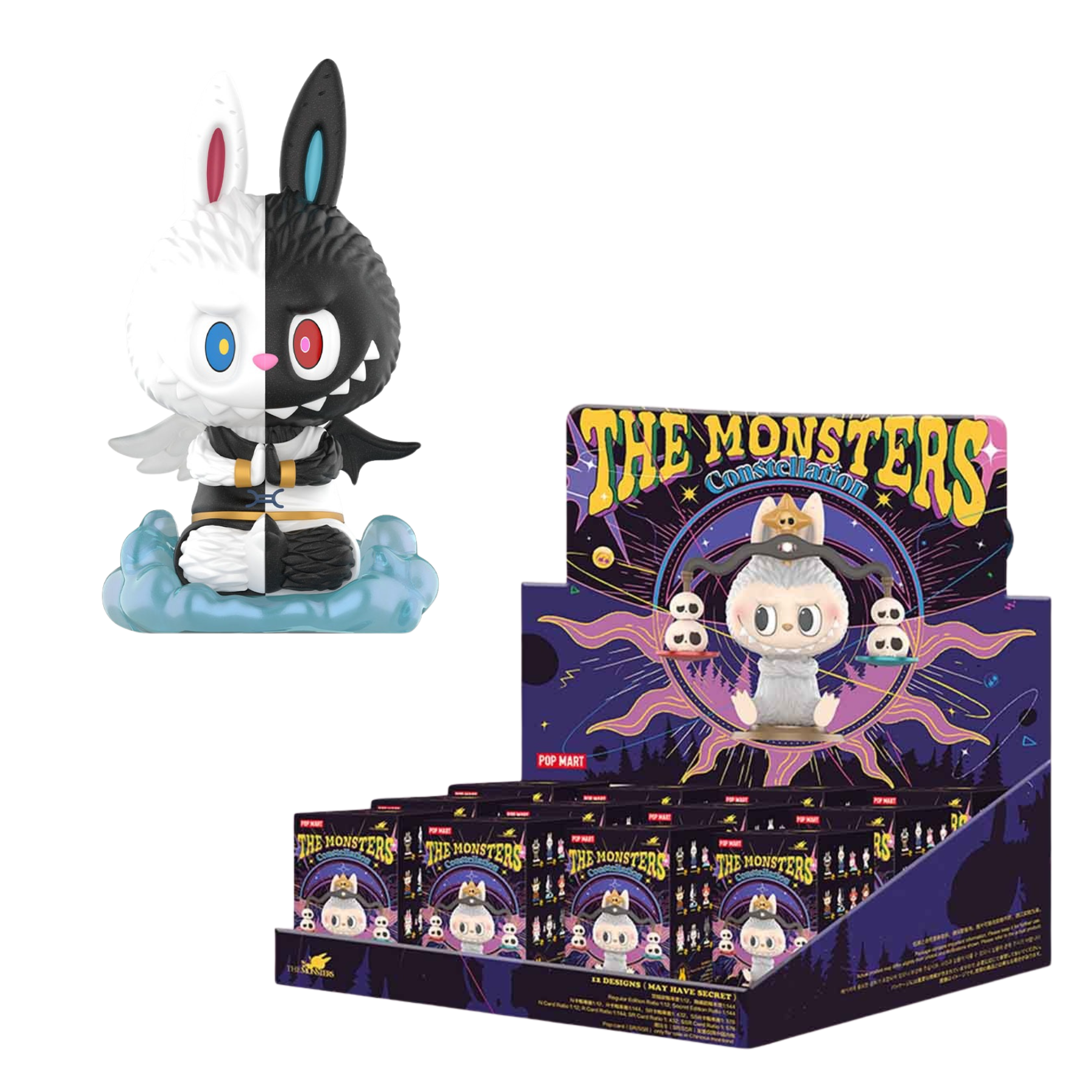 Mô Hình Đồ Chơi POP MART The Monsters Constellation 6941848238368
