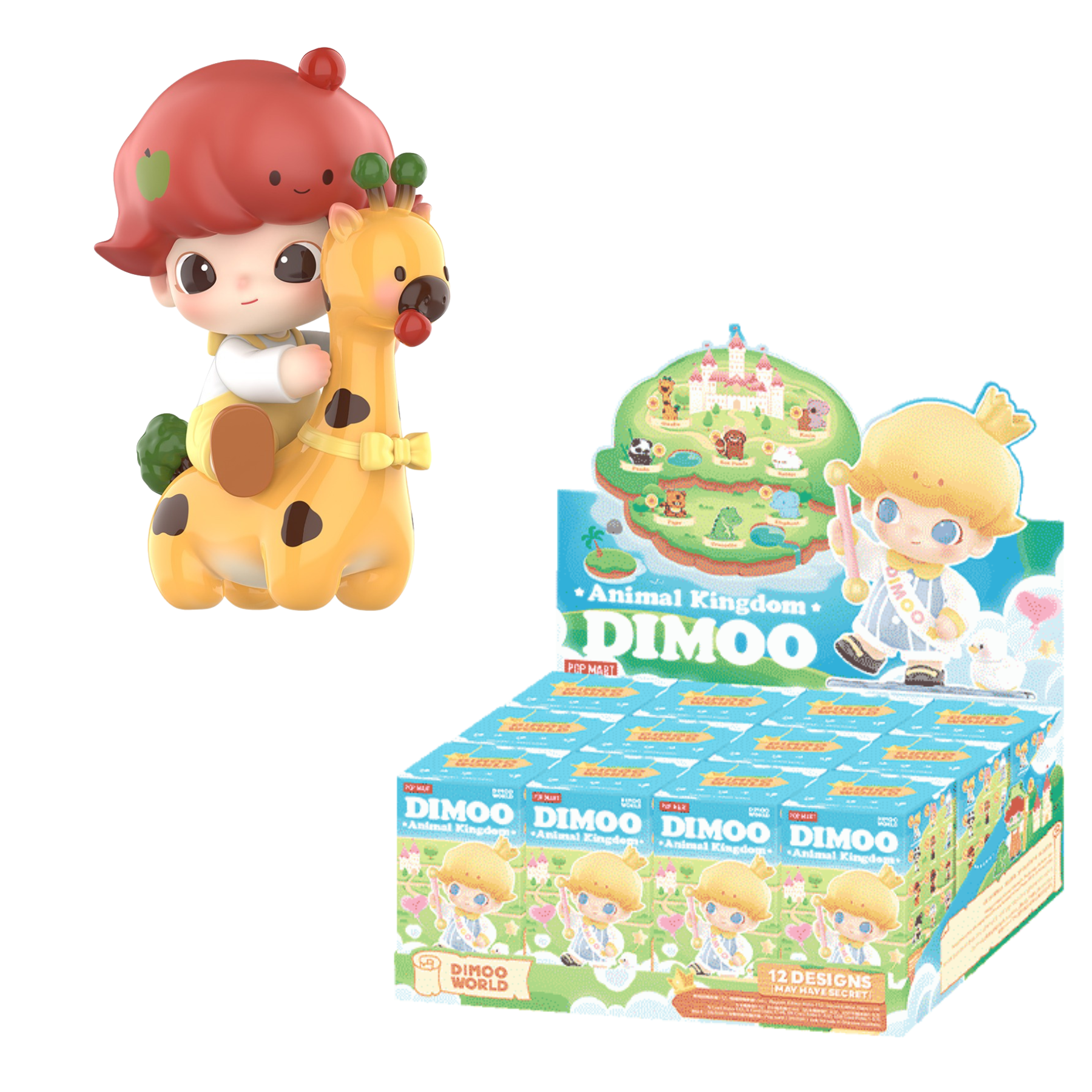 Mô Hình Đồ Chơi POP MART Dimoo Animal Kingdom 6941848266866