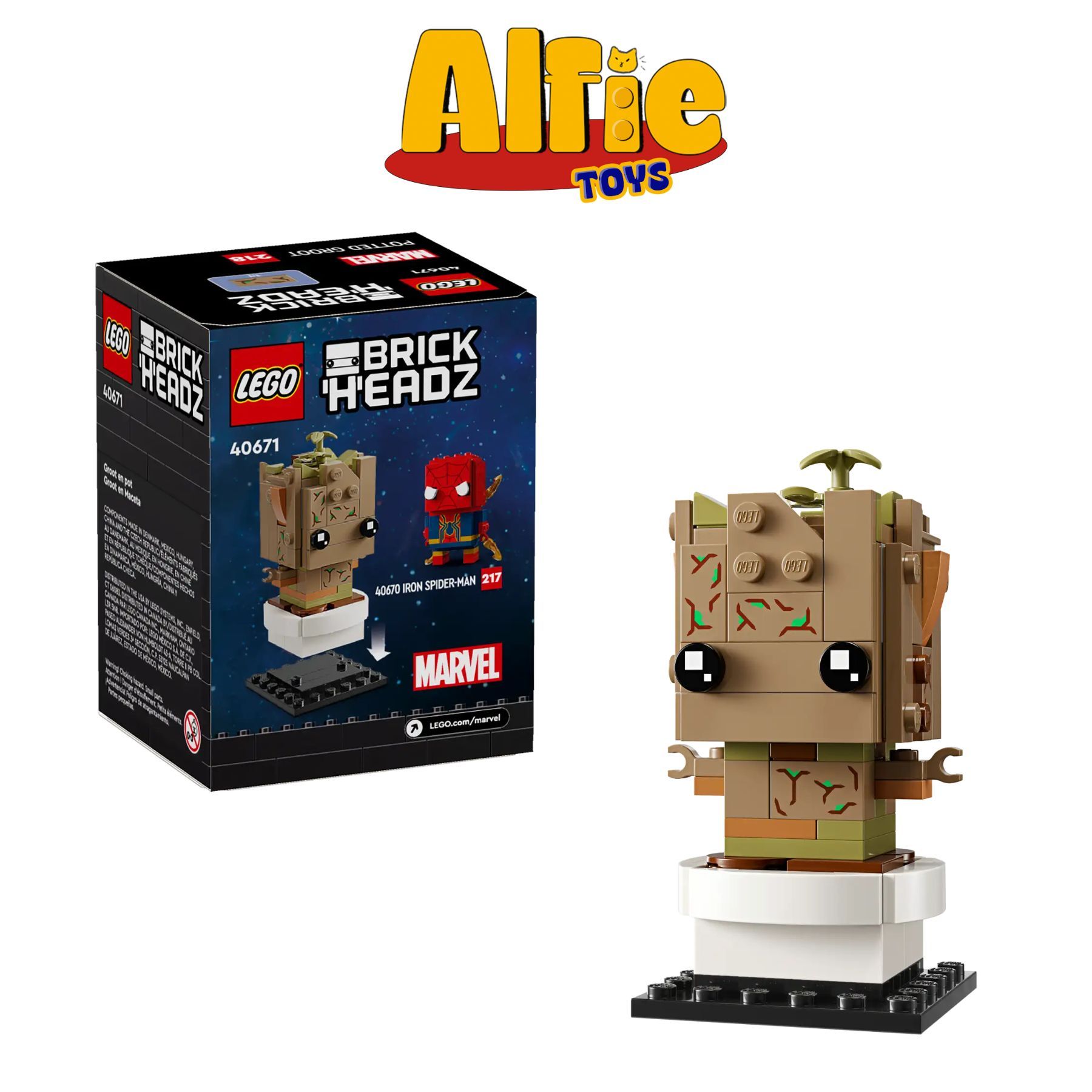 Lego BrickHeadz Nhân vật Potted Groot 40671