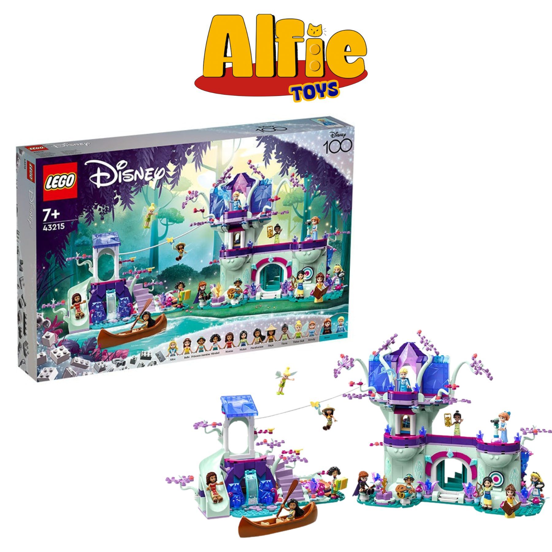 Lego Friends Ngôi Nhà Ma Thuật Trên Cây 43215
