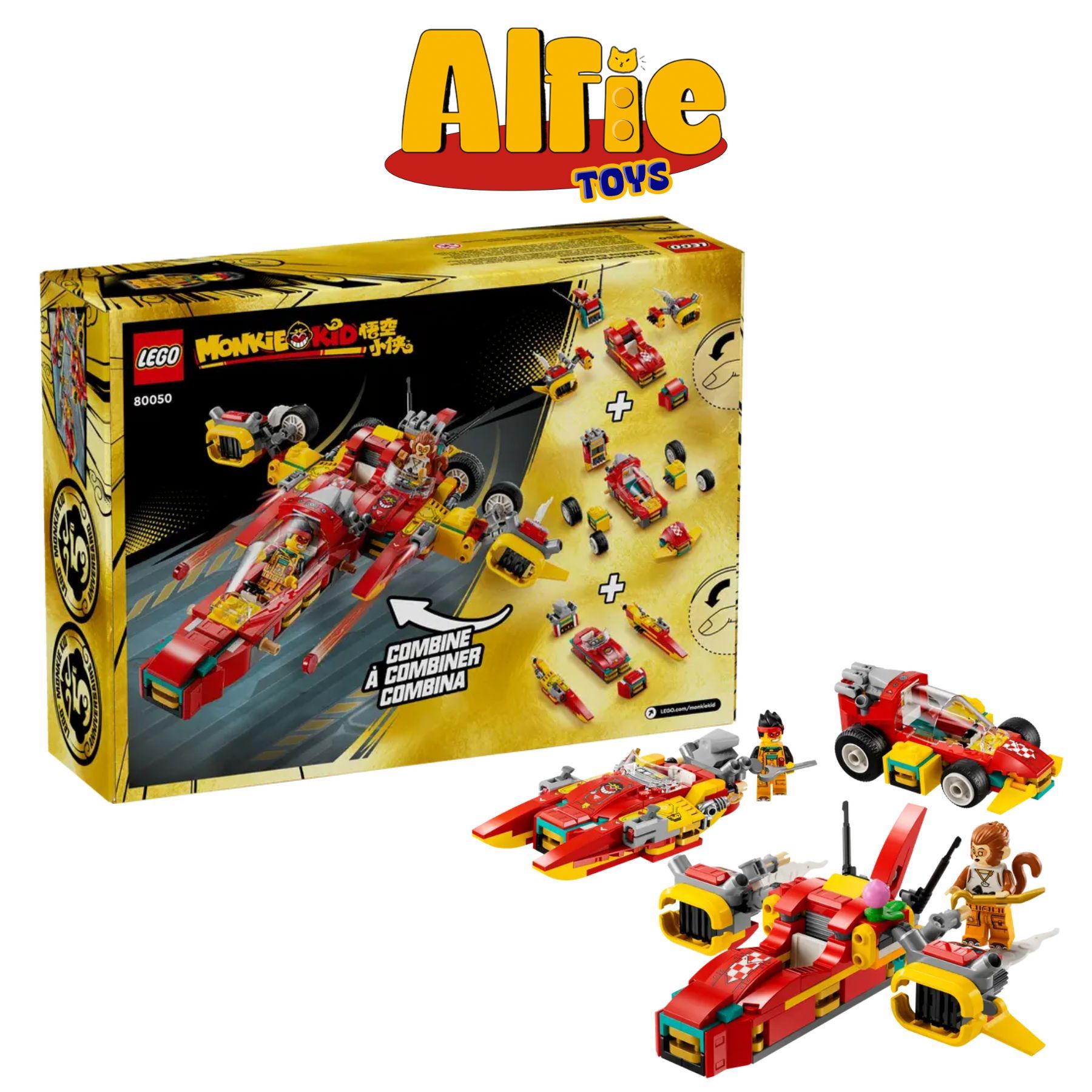 Lego Monkie Kid Xe Sáng Tạo 80050