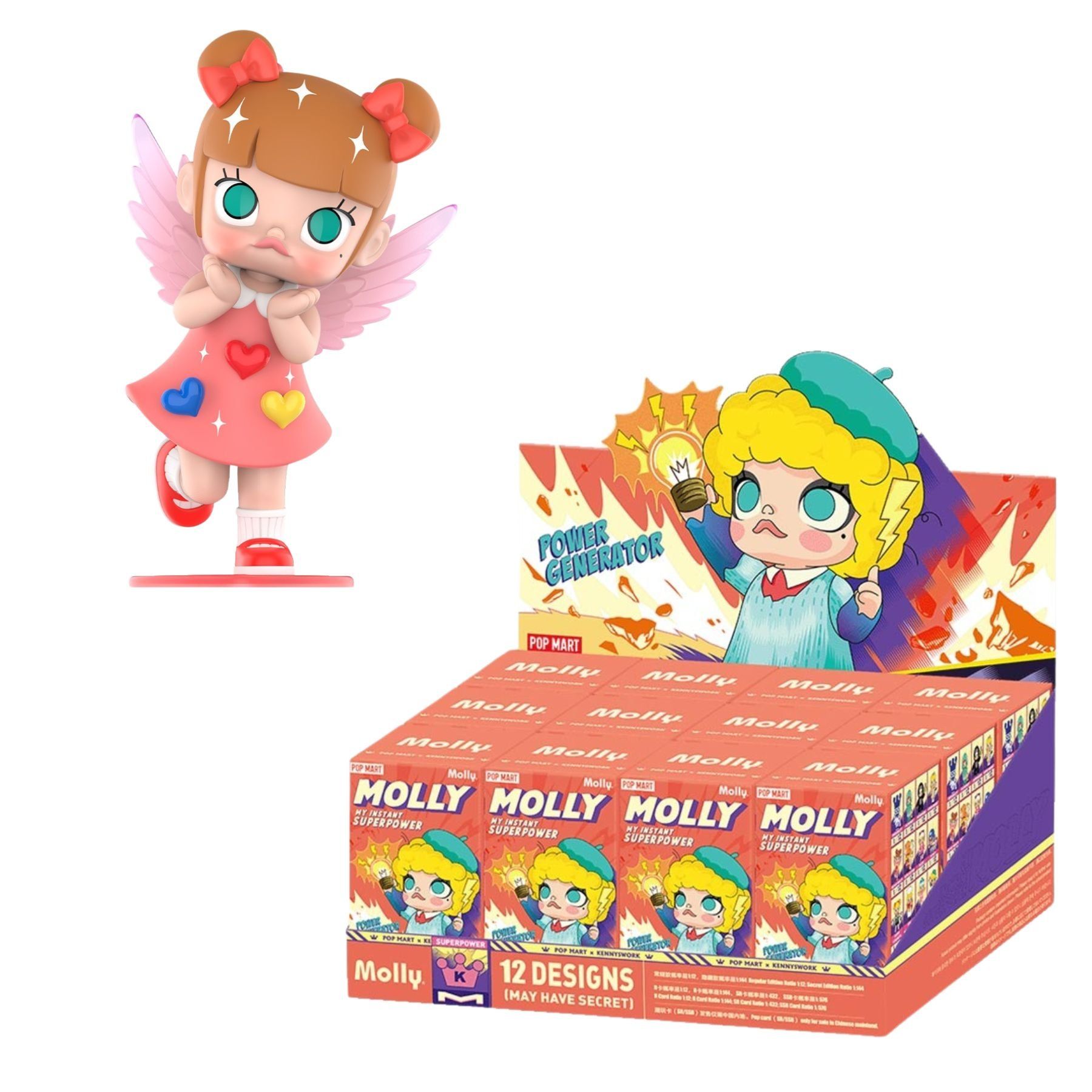 Mô Hình Đồ Chơi POP MART Molly My Instant Superpower Figures 6941848251992