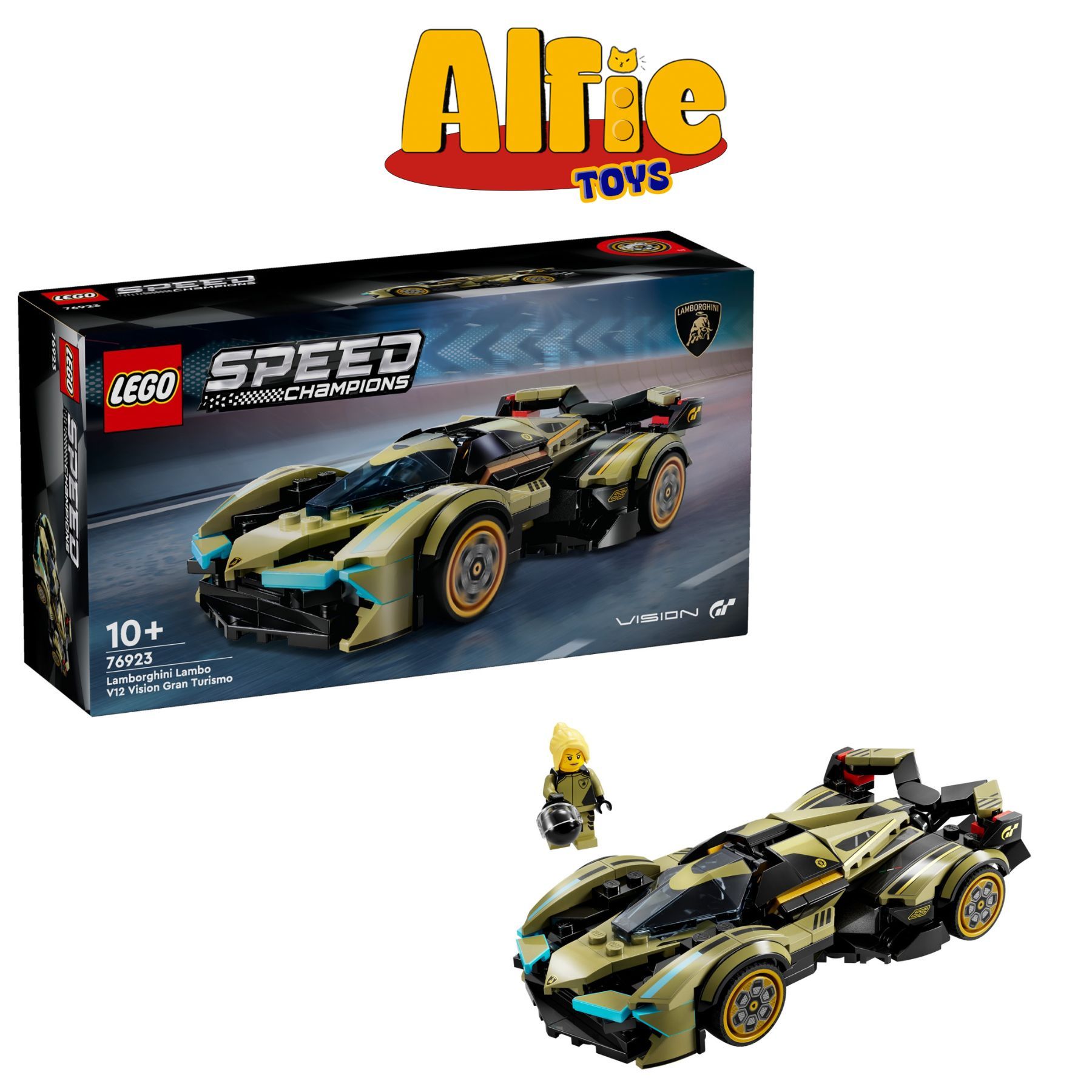 Lego Speed Champions Siêu Xe Lamborghini Lambo V12 Vision 76923