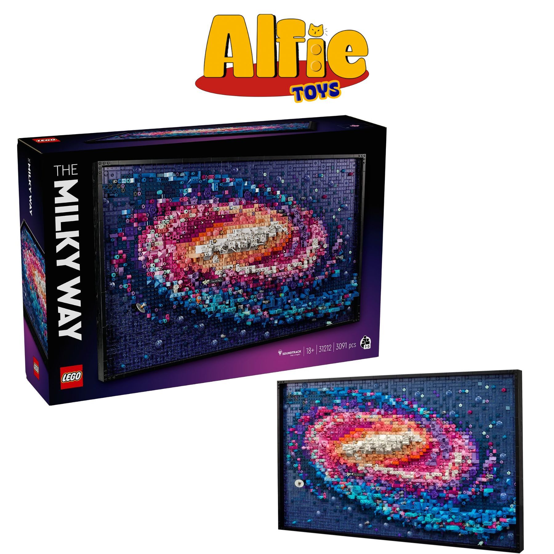 Lego Art Dải Ngân Hà The Milky Way Galaxy 31212