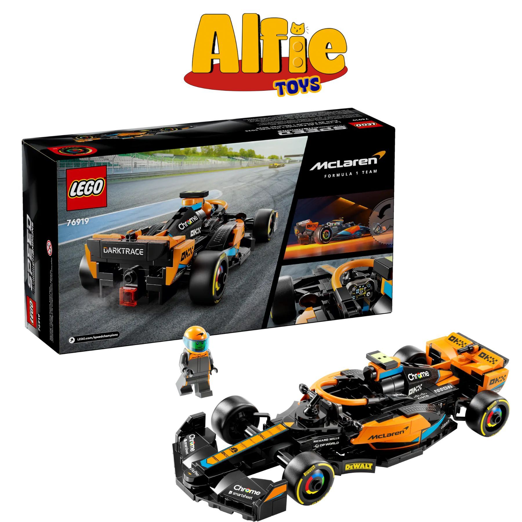 Lego Speed Champions Siêu xe McLaren F1 76919