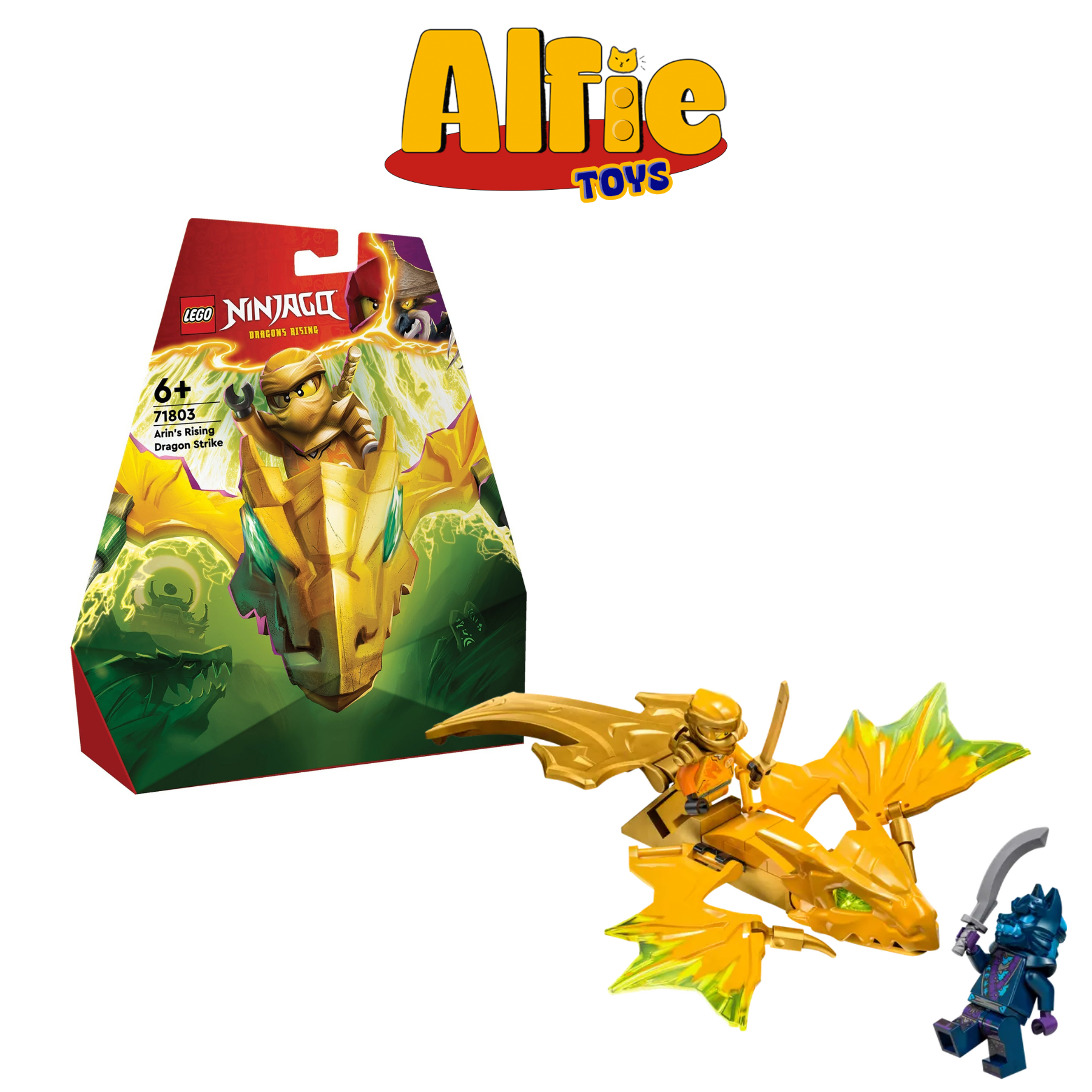 Lego Ninjago Bệ phóng rồng thần của Arin 71803