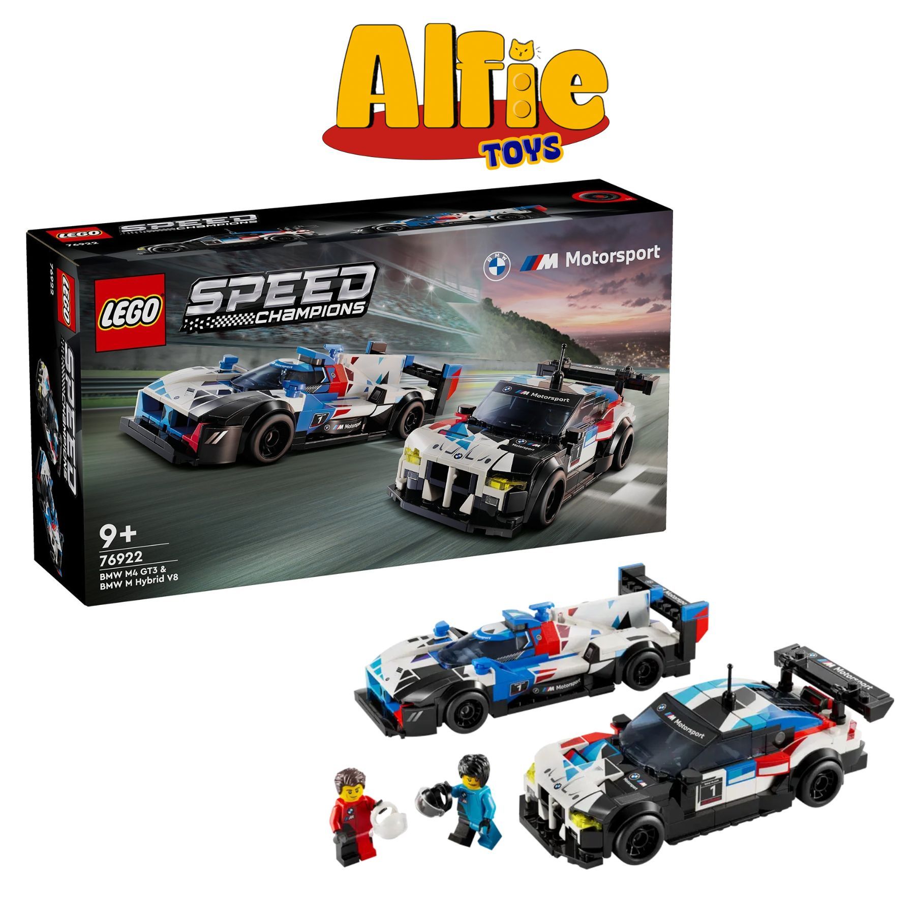 Lego Speed Champions Siêu Xe BMW M4 GT3 & BMW M Hybrid V8 76922