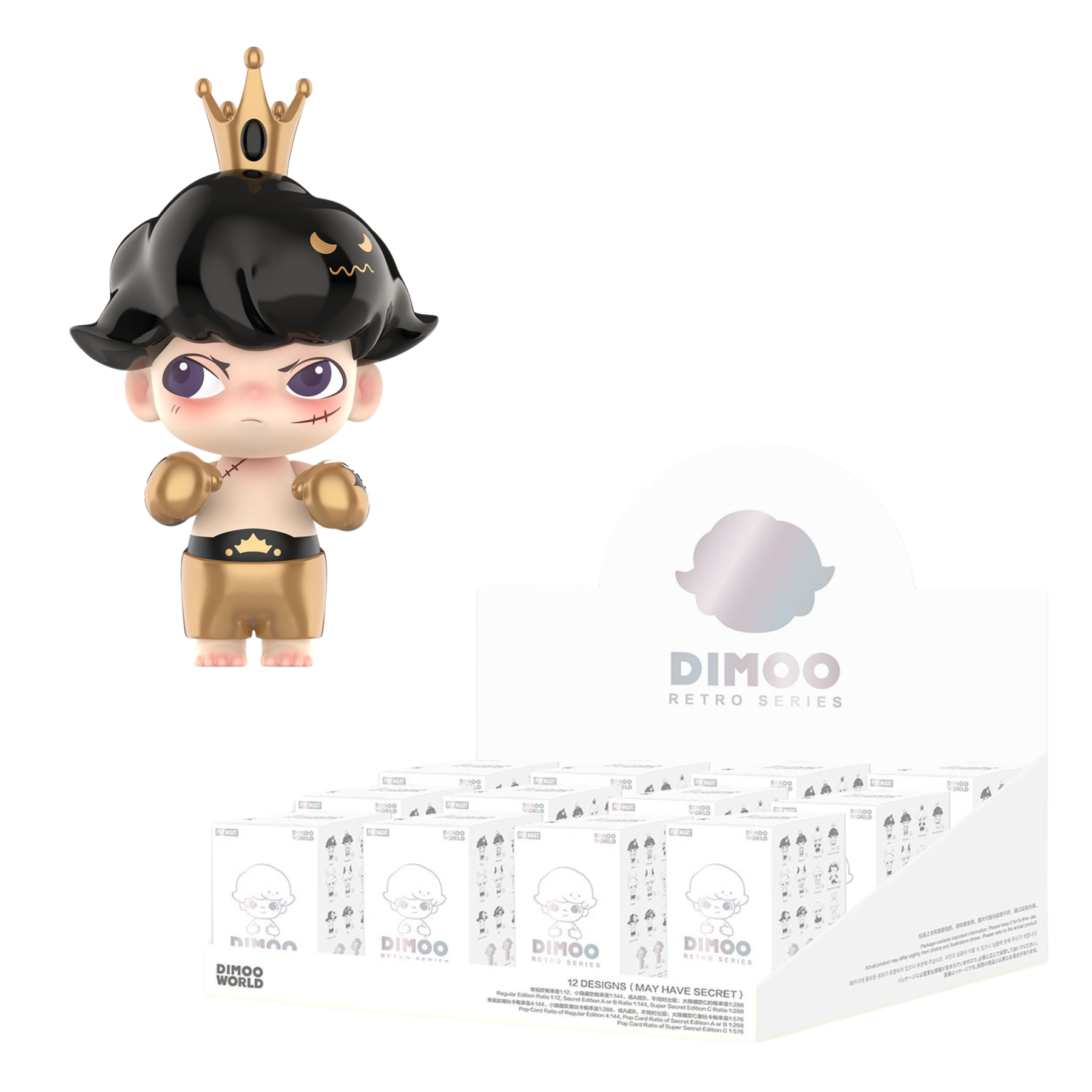 Mô Hình Đồ Chơi POP MART Dimoo Retro 6941848230072
