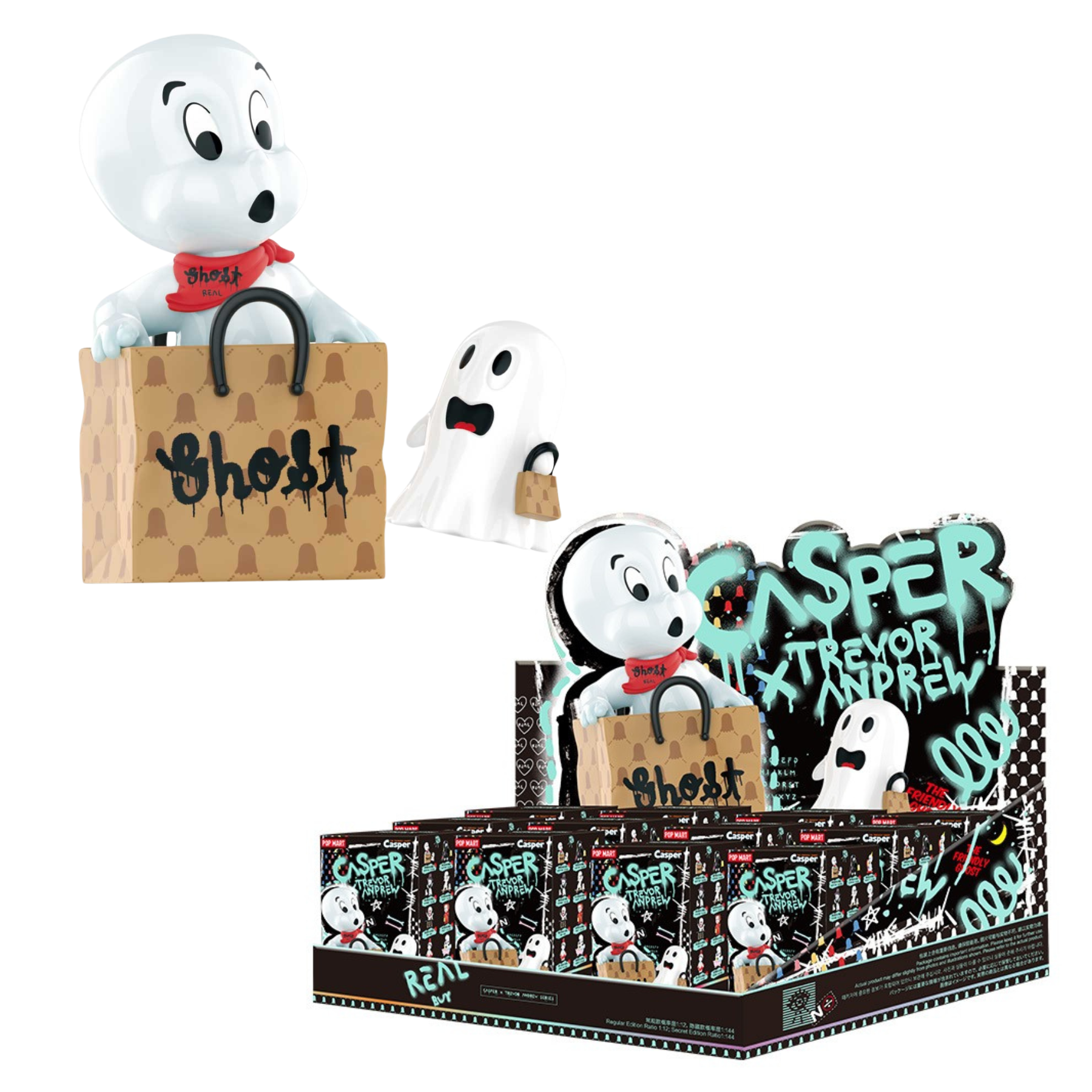 Mô Hình Đồ Chơi POP MART Casper × Trevor Andrew 6941848214904