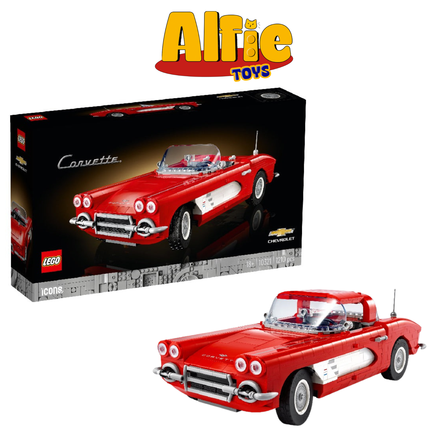 Lego Icons Siêu Xe Corvette 10321