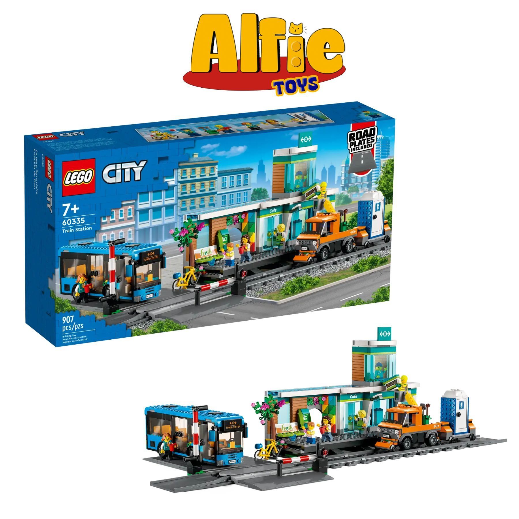 Lego City Trạm Xe Lửa Thành Phố 60335