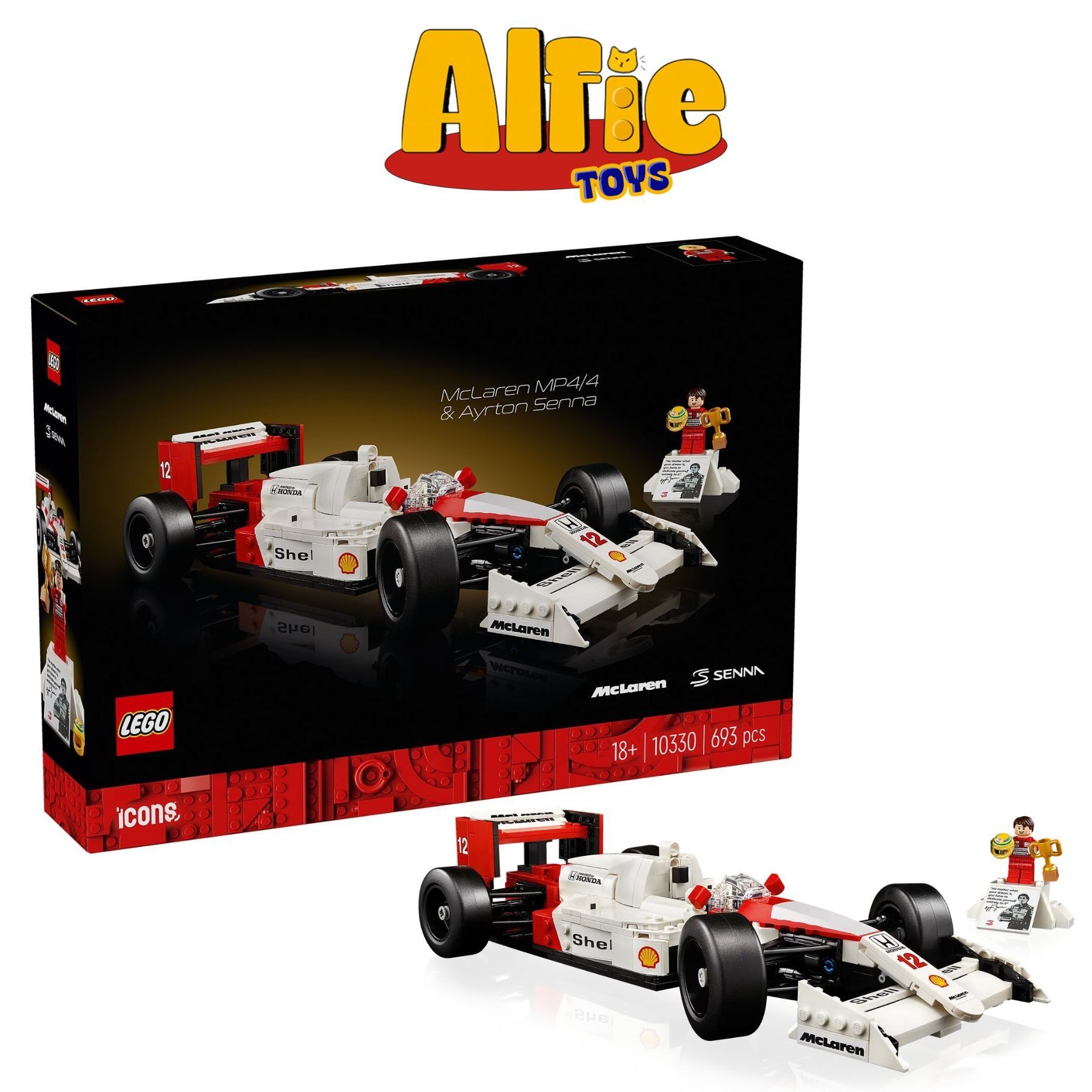 Lego Icons Siêu xe thể thao McLaren F1 Mp4/4 10330